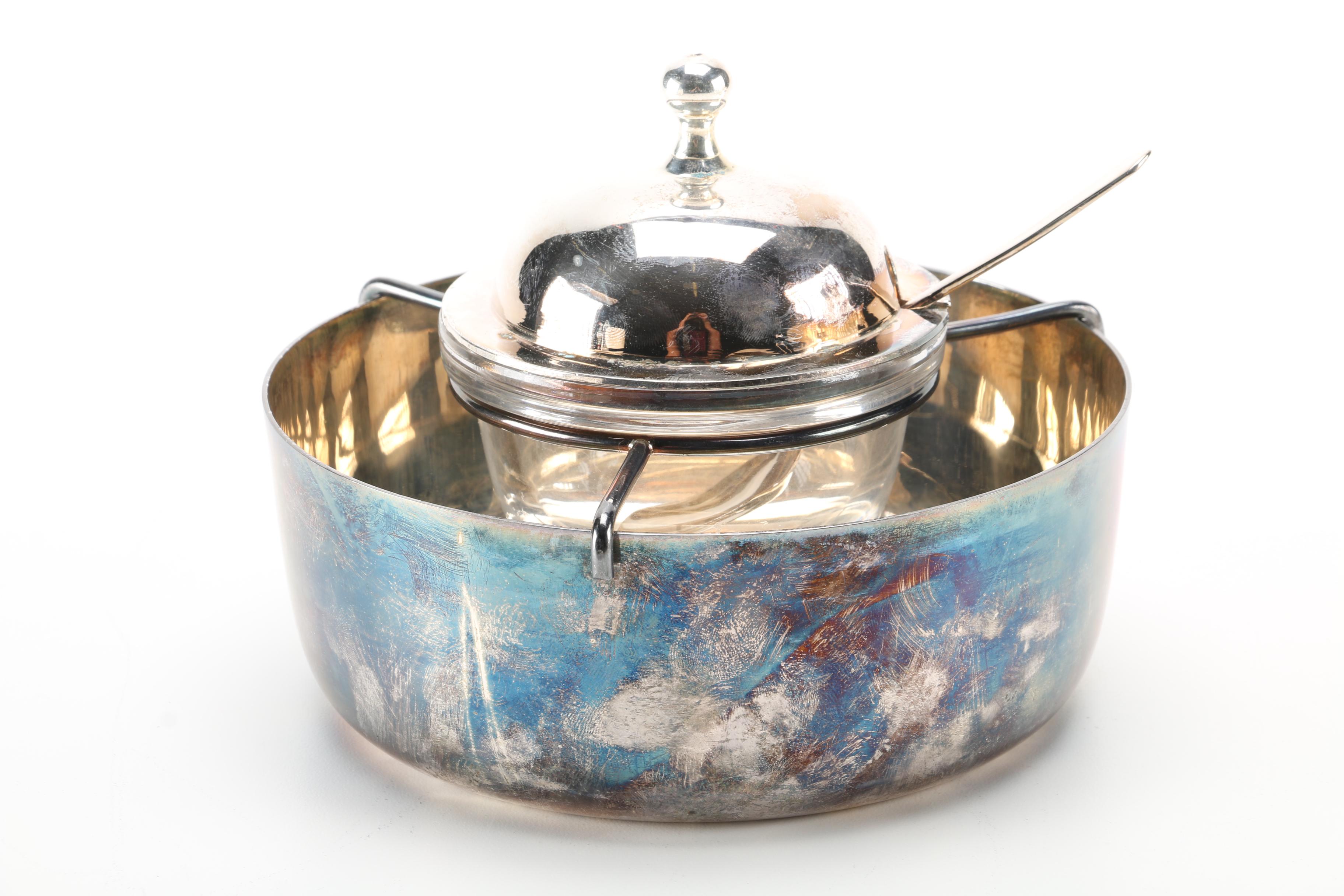 Silver Plate Tableware Featuring International Silver