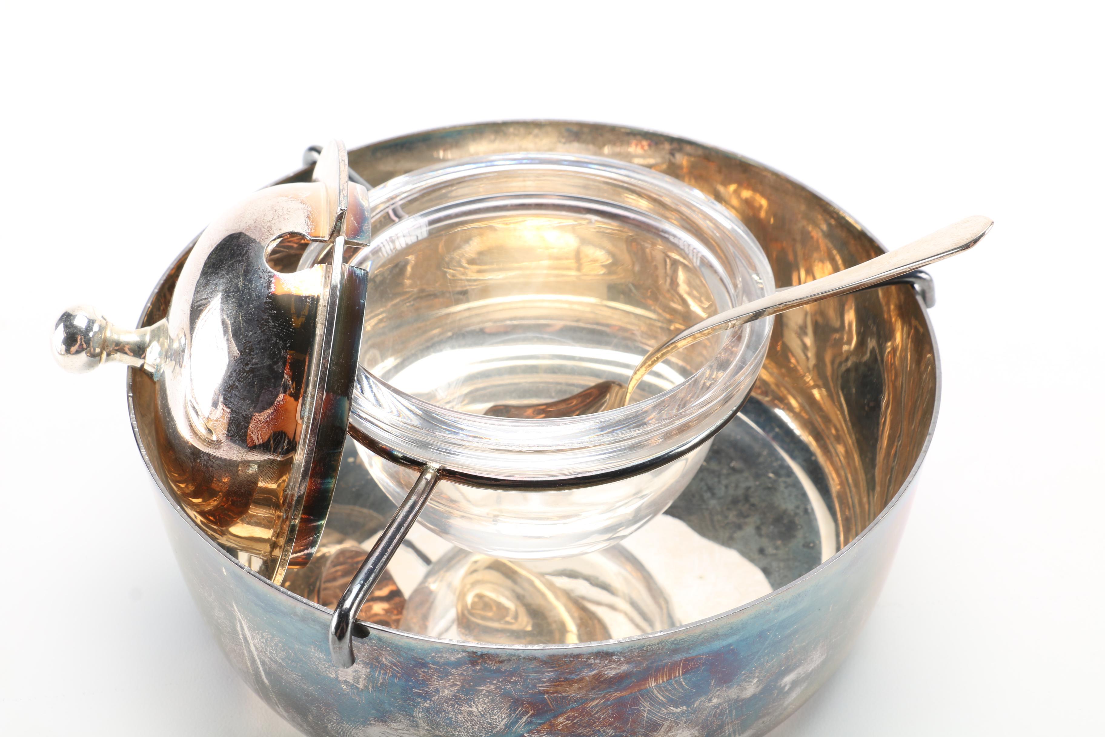 Silver Plate Tableware Featuring International Silver