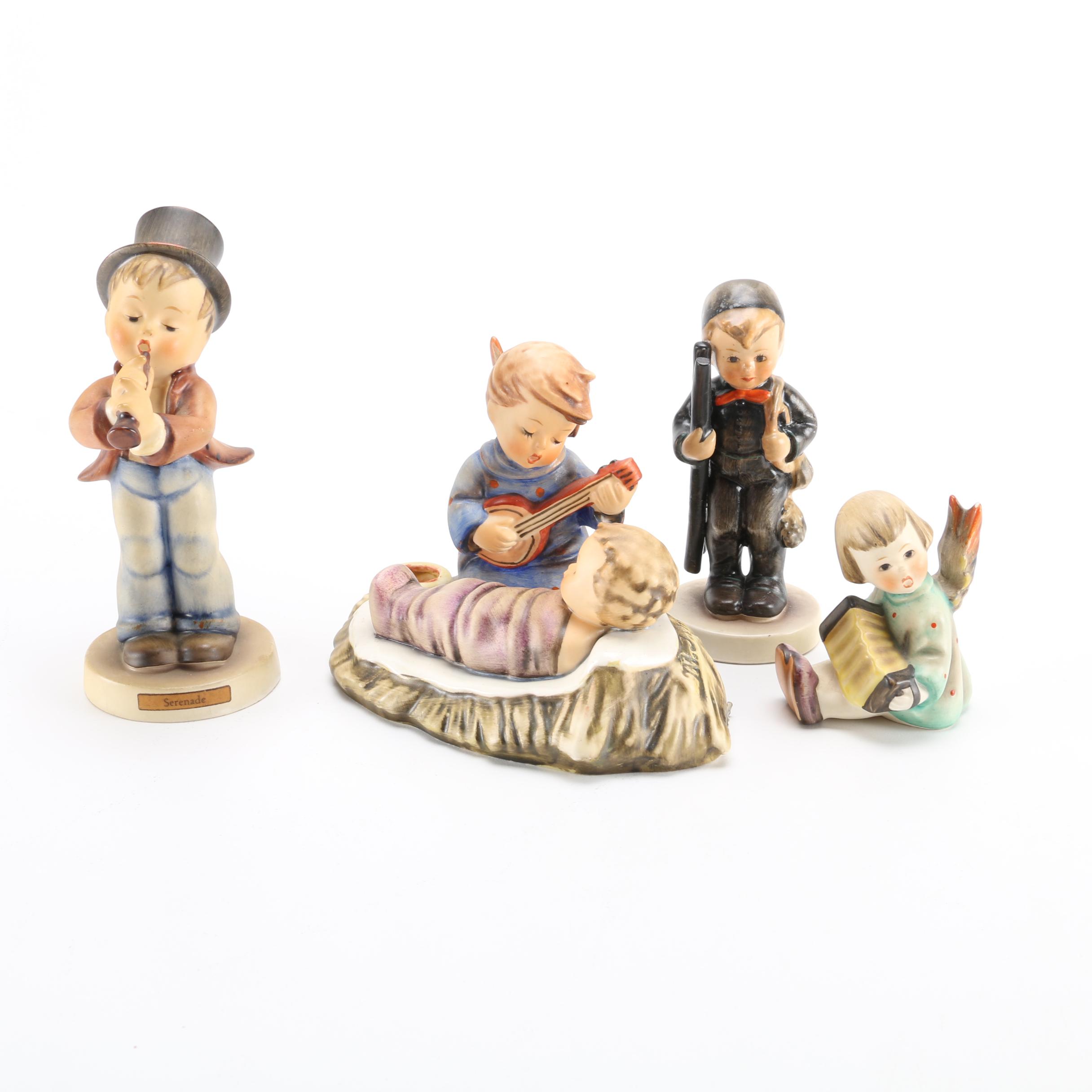 Collection of Goebel Hummel Porcelain Figurines