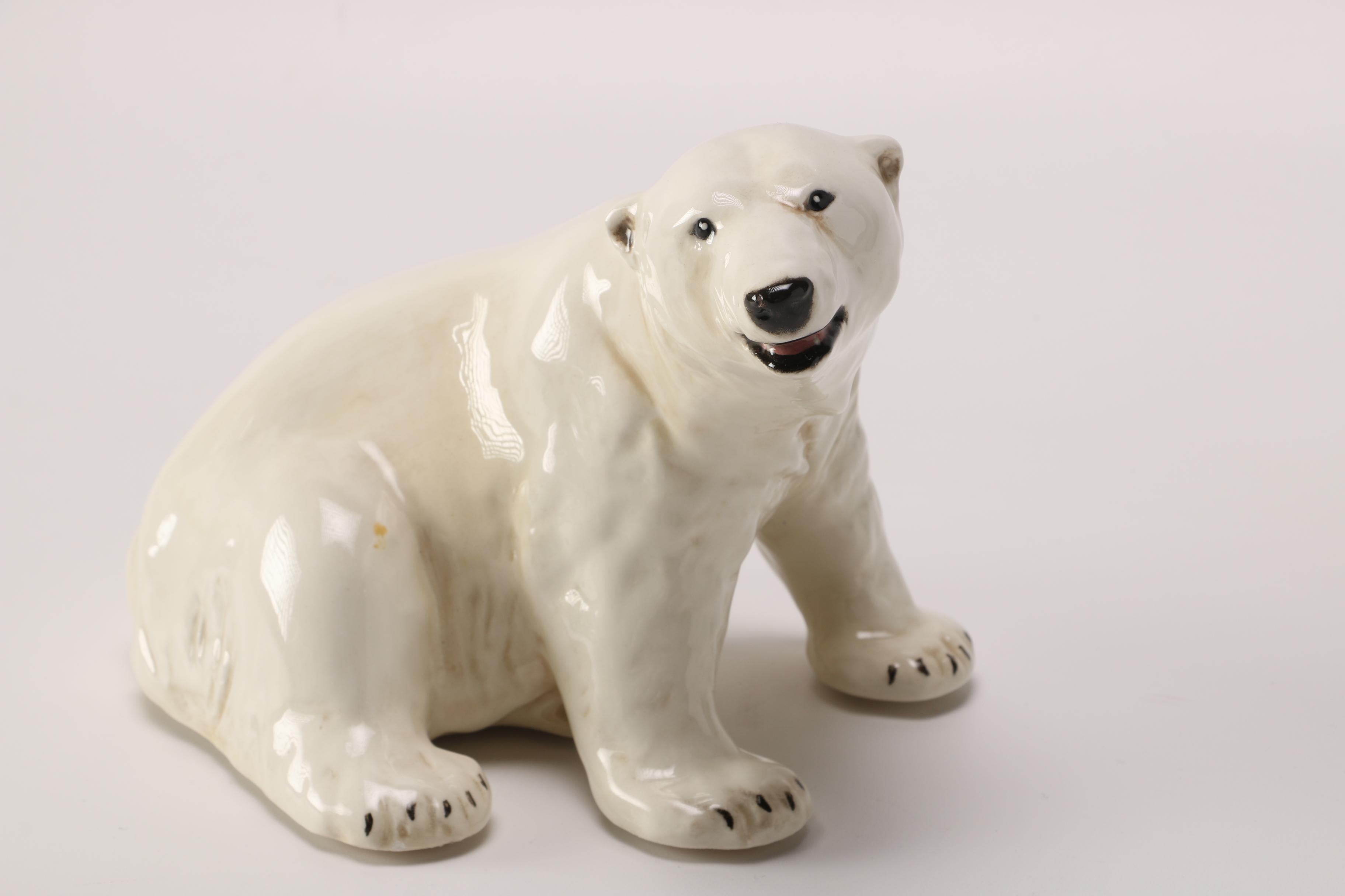 Polar Bear Décor Including Hutschenreuther and B&G Plates