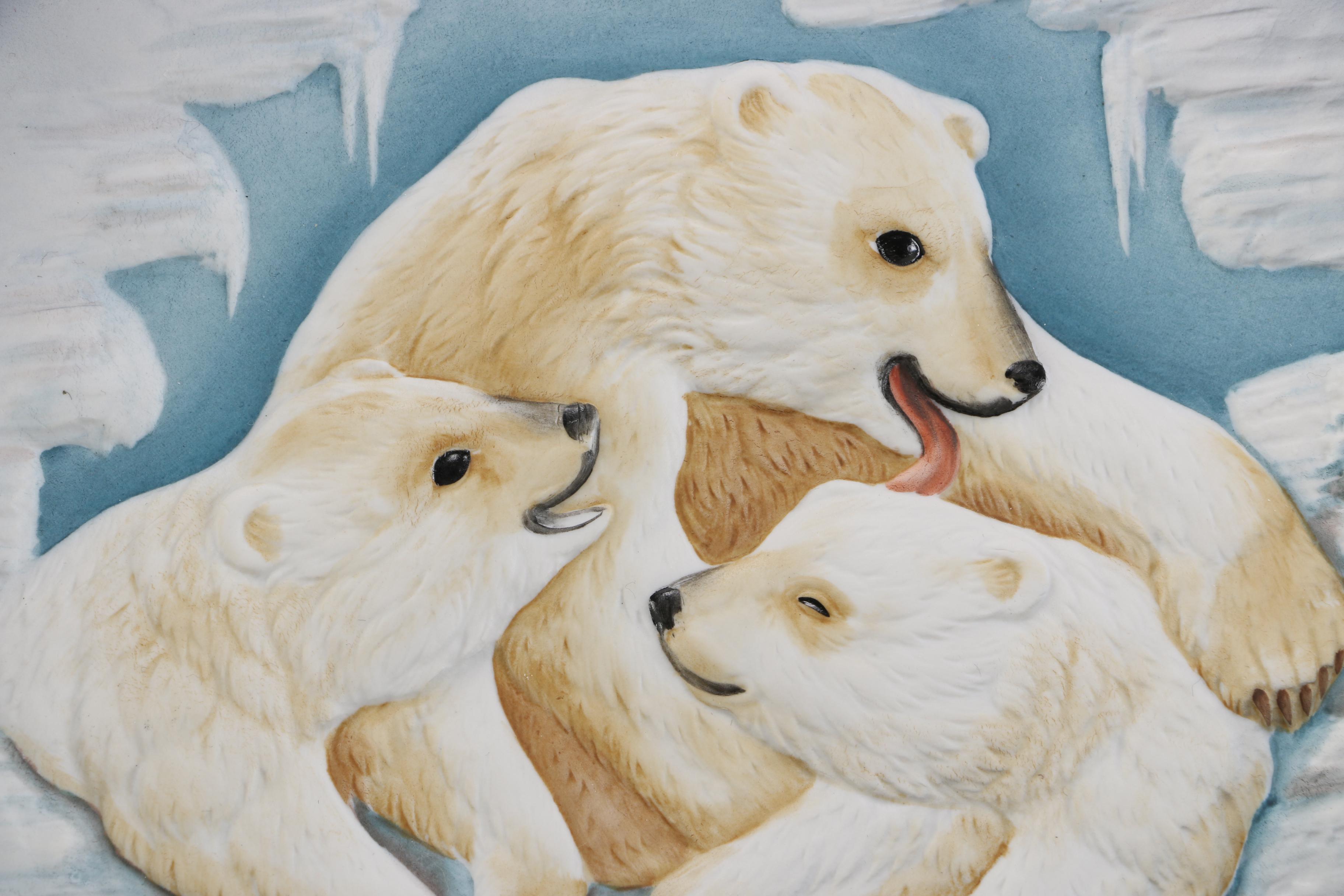 Polar Bear Décor Including Hutschenreuther and B&G Plates