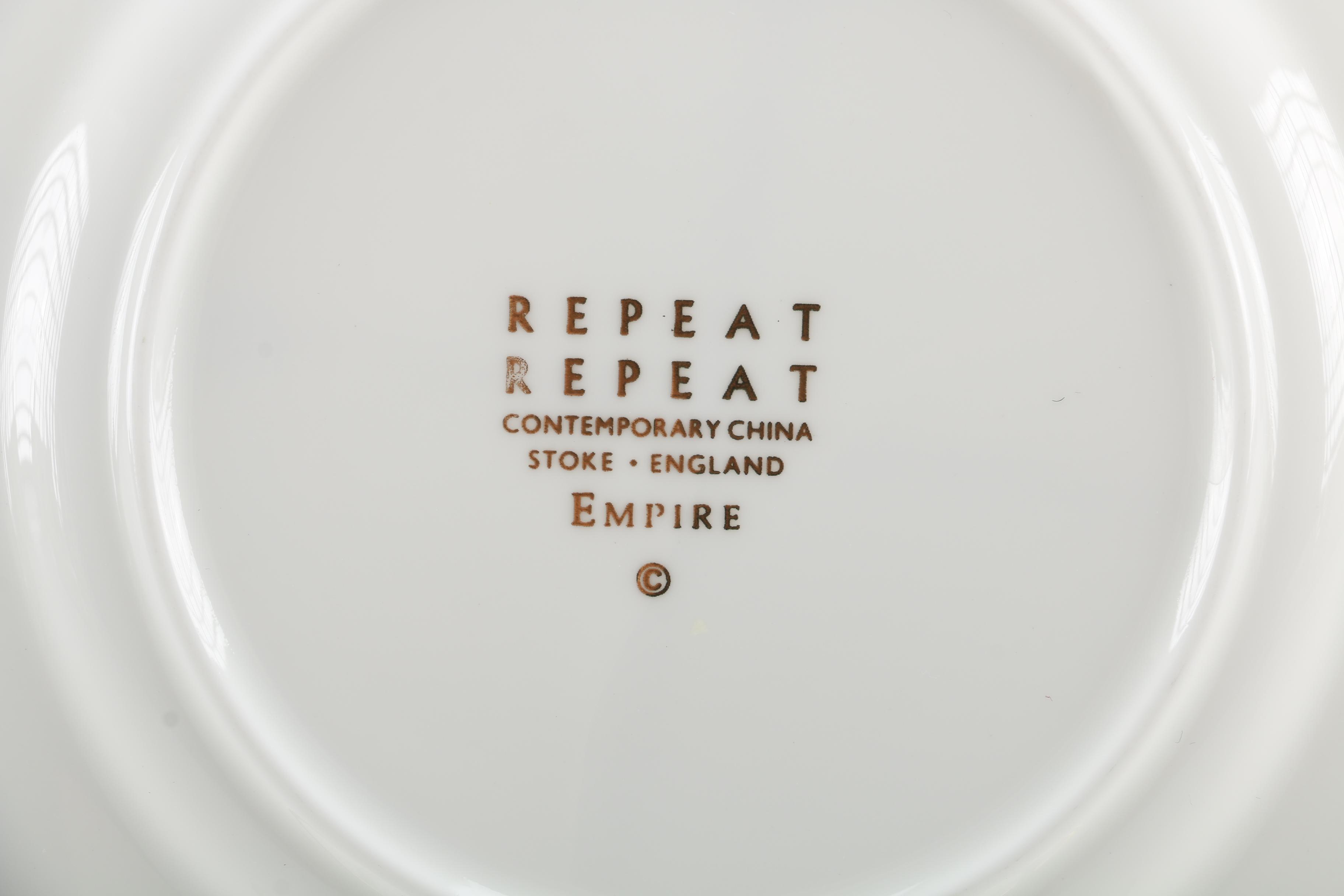 "Empire" China Tableware Set