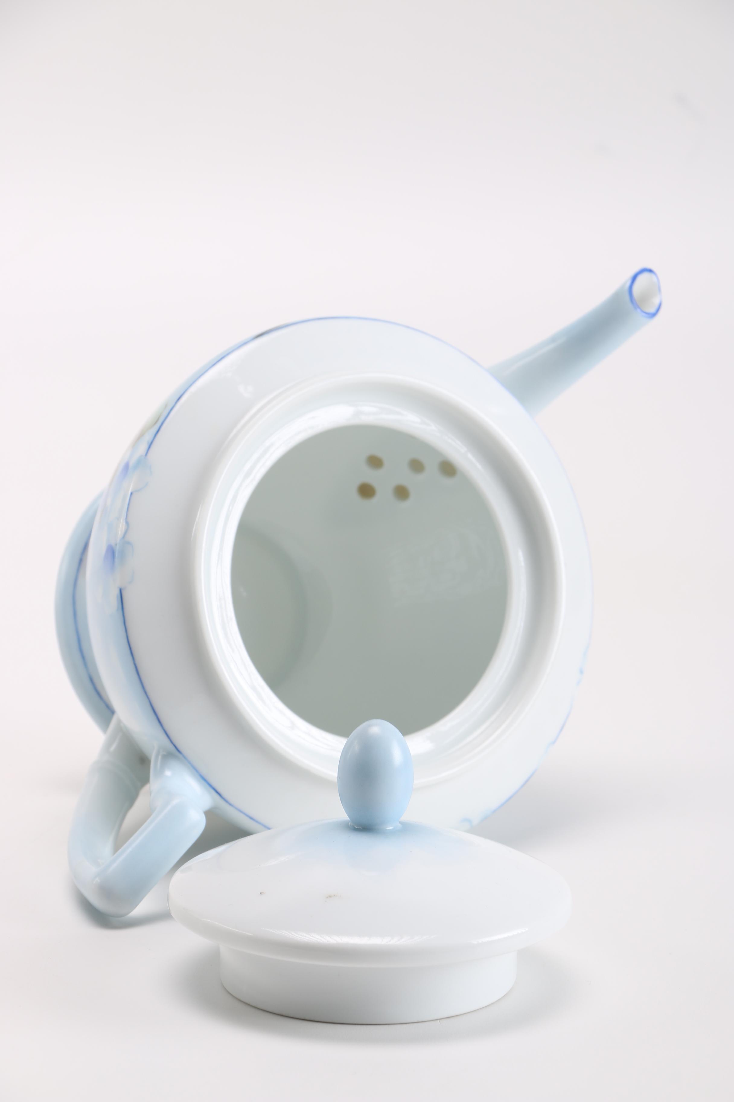 Signed Emily Benson Austrian Porcelain Tea Set