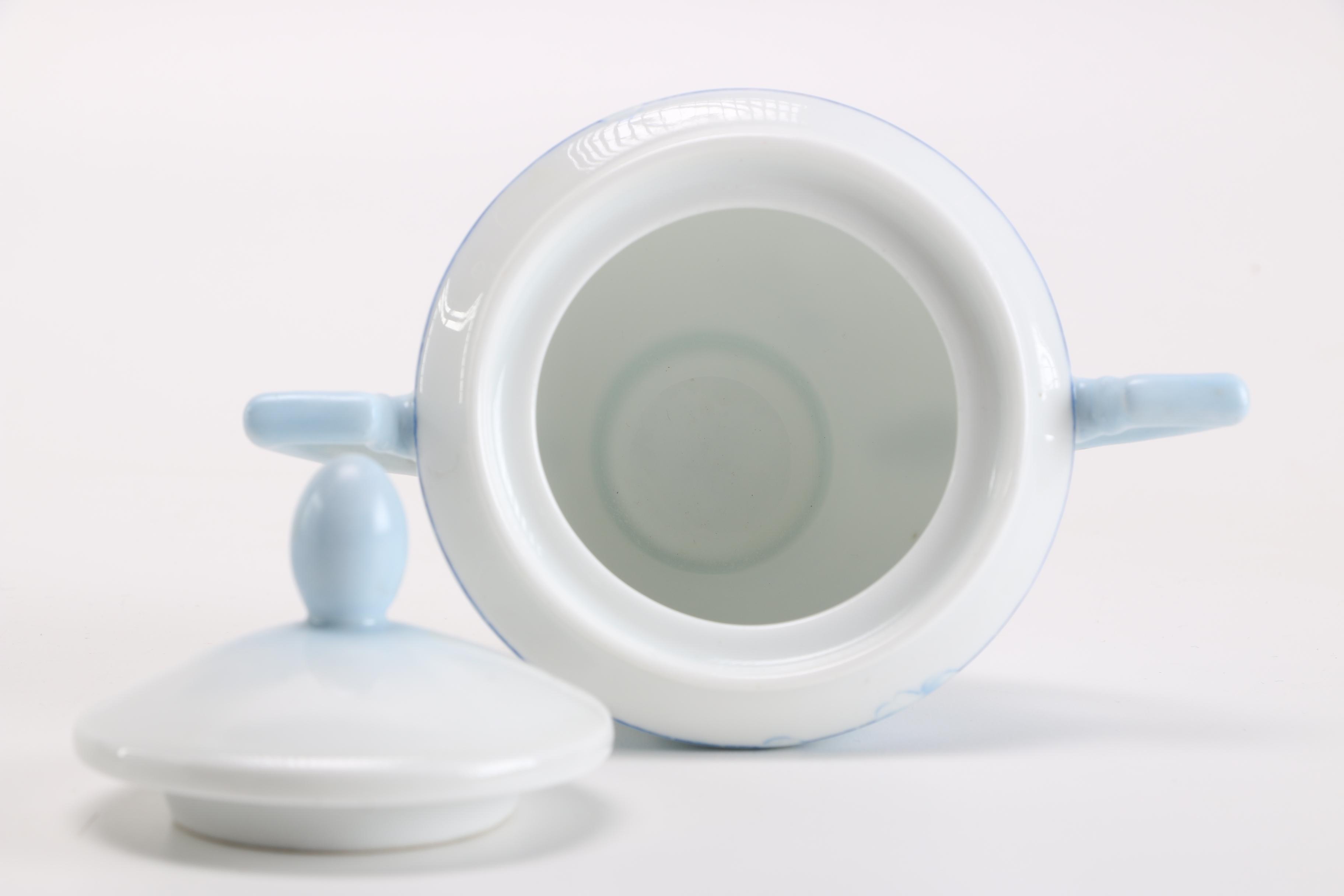 Signed Emily Benson Austrian Porcelain Tea Set