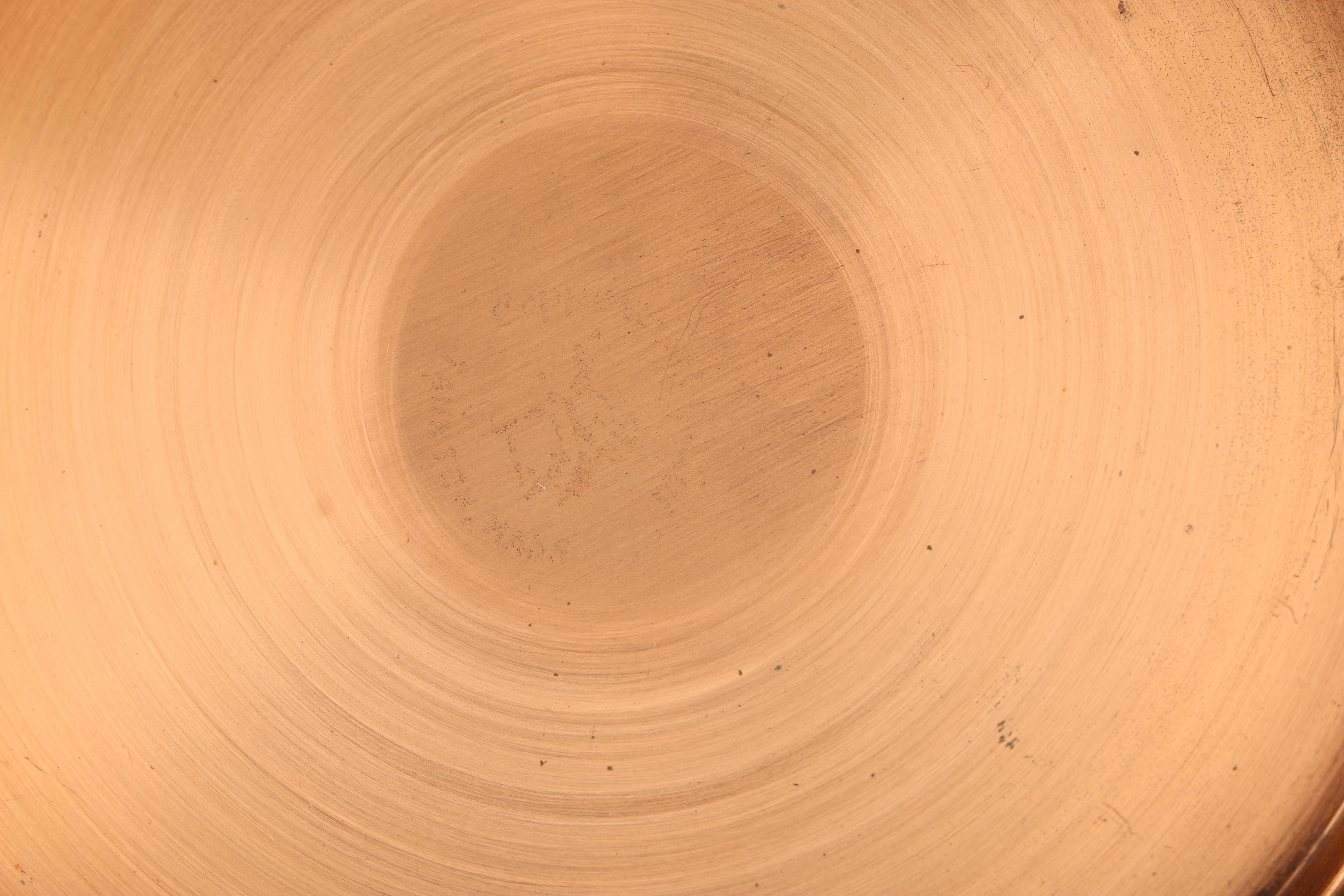 Collection of Copper and Copper Plate Tableware Featuring Paul Revere