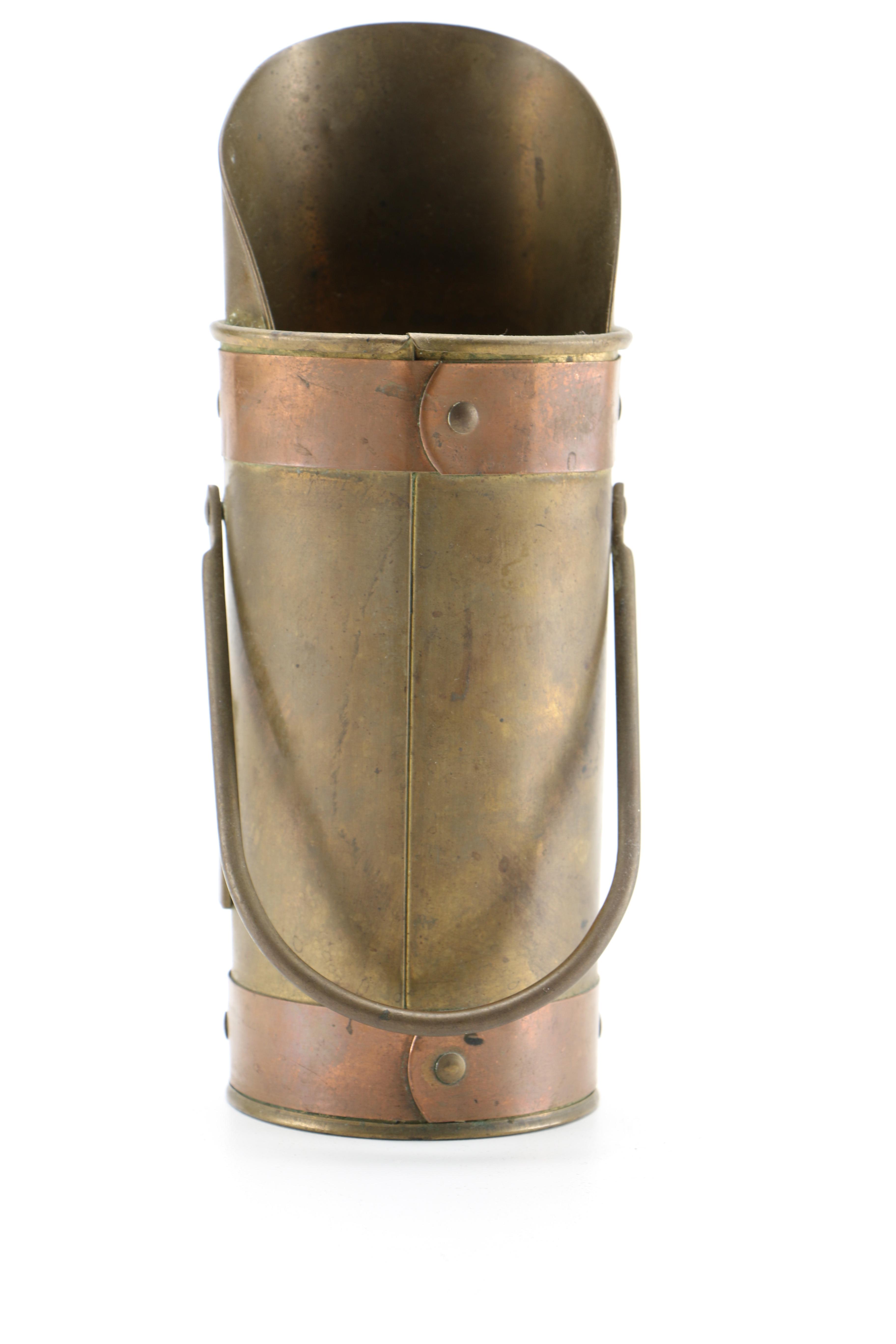 Collection of Copper and Copper Plate Tableware Featuring Paul Revere