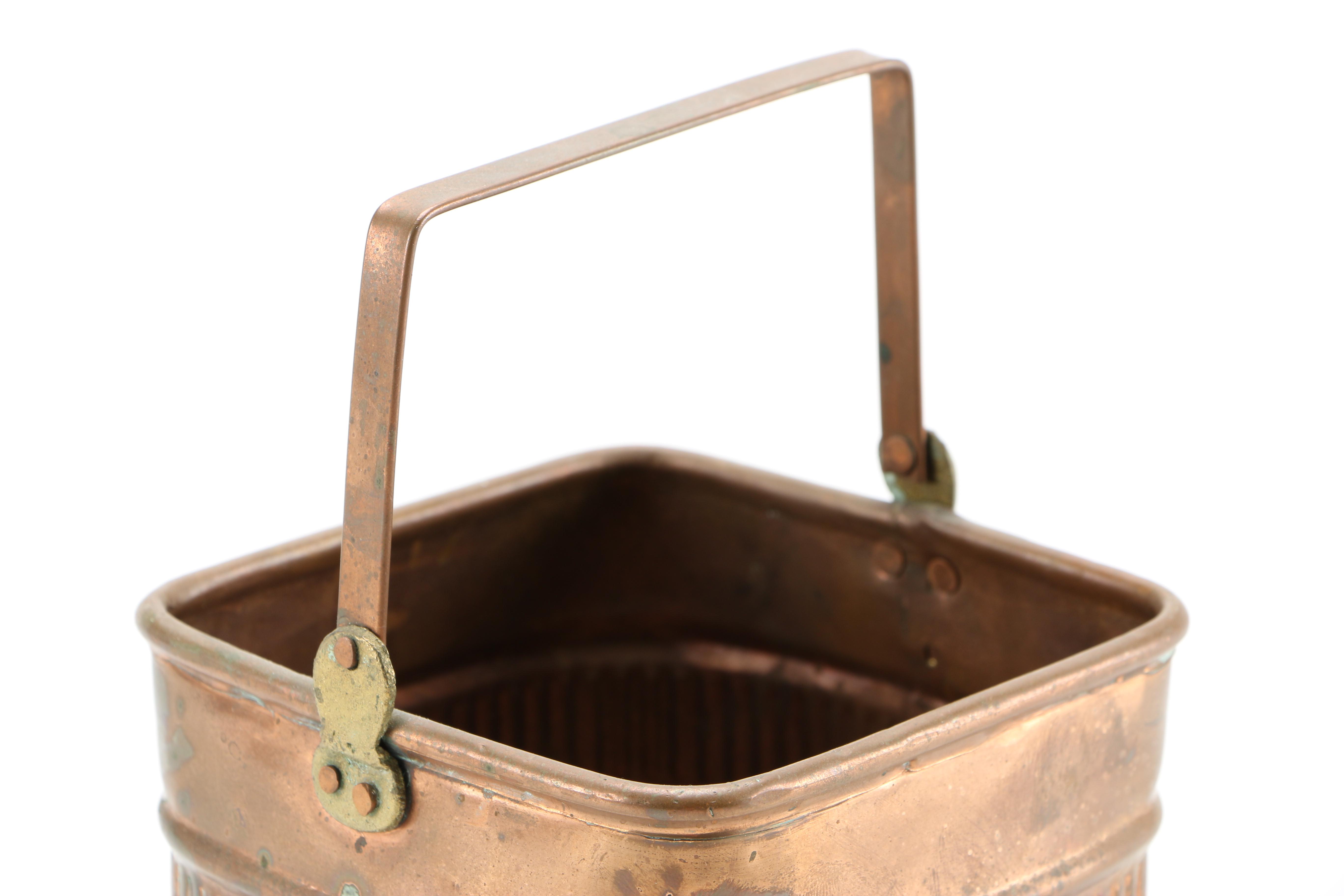 Collection of Copper and Copper Plate Tableware Featuring Paul Revere