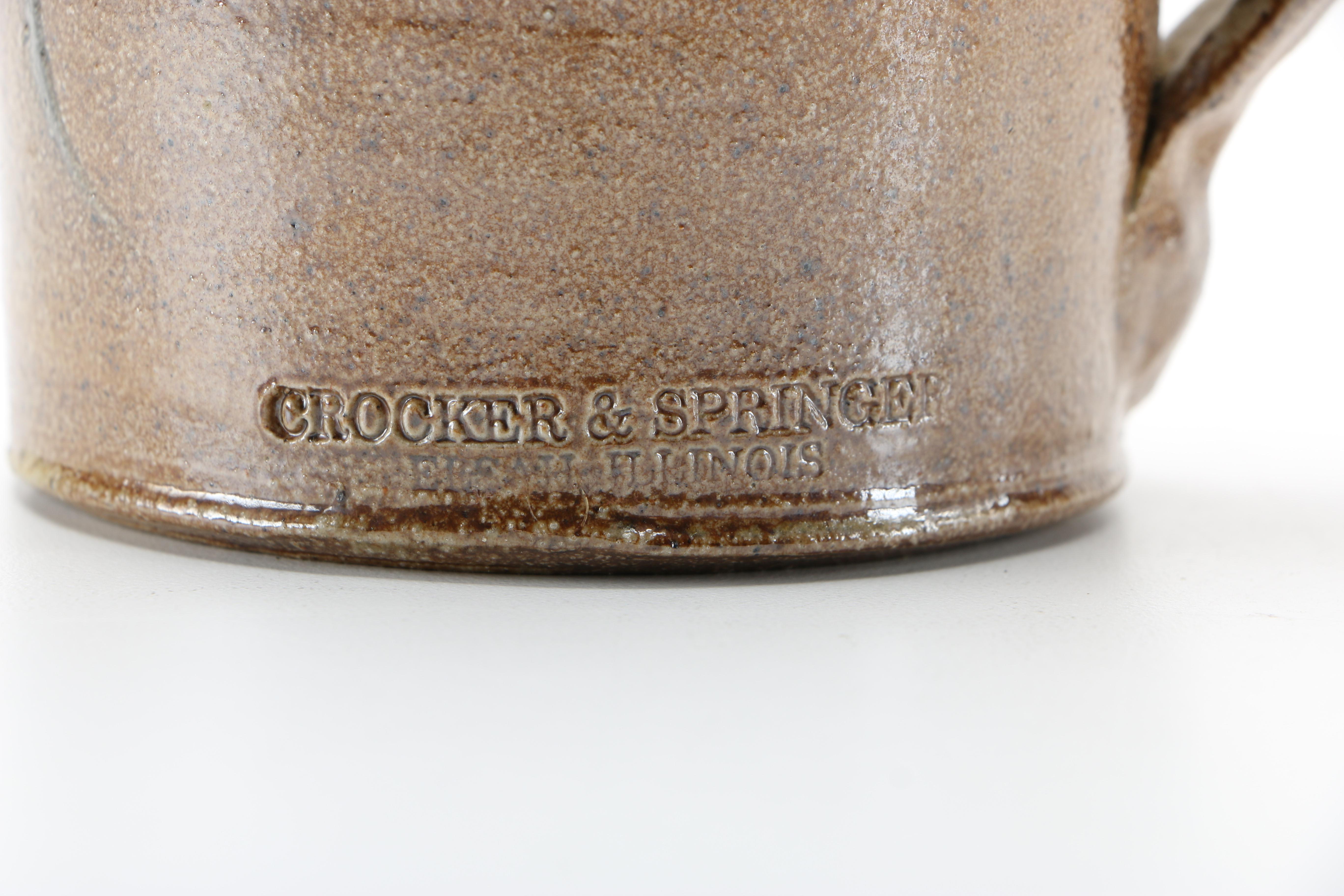 Decorative Earthenware Vessels and Figural Candle Holder