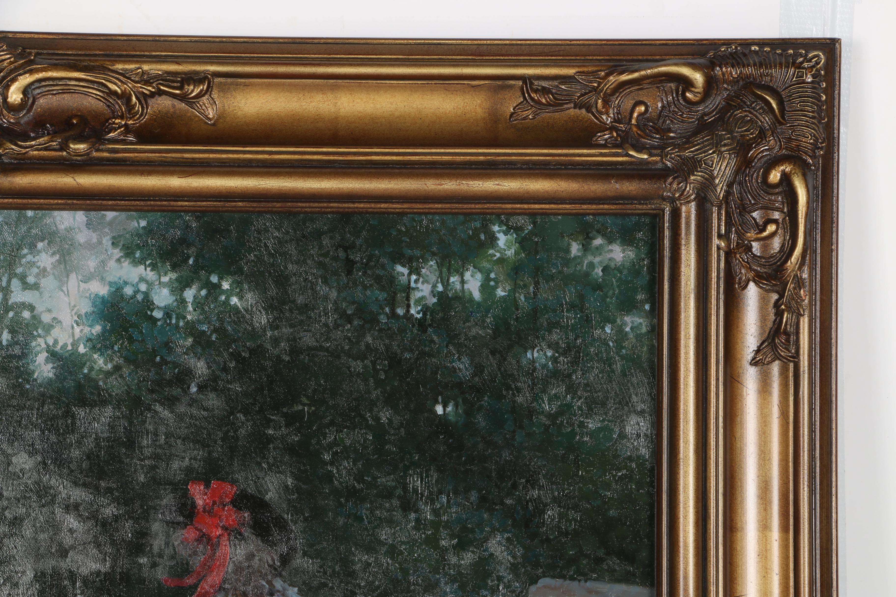 Copy Oil Painting on Canvas after Lucius Rossi