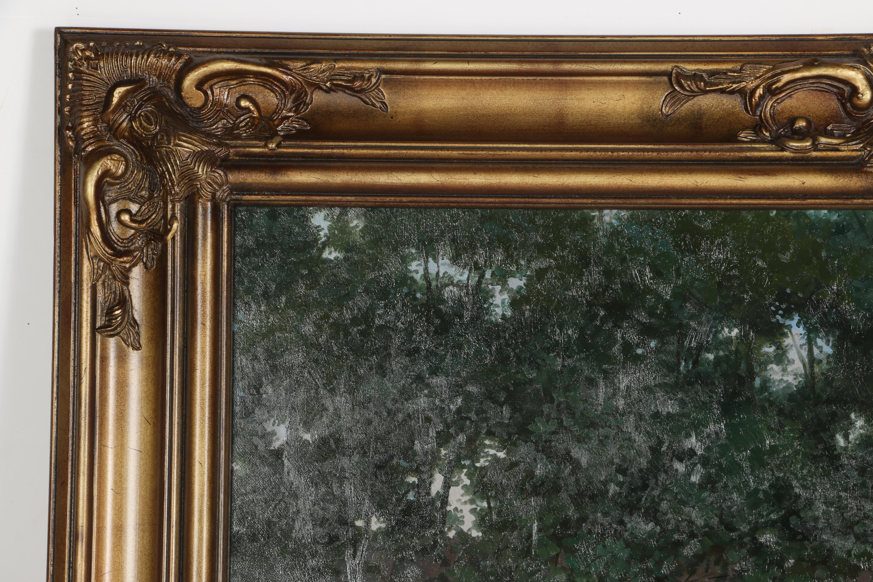 Copy Oil Painting on Canvas after Lucius Rossi