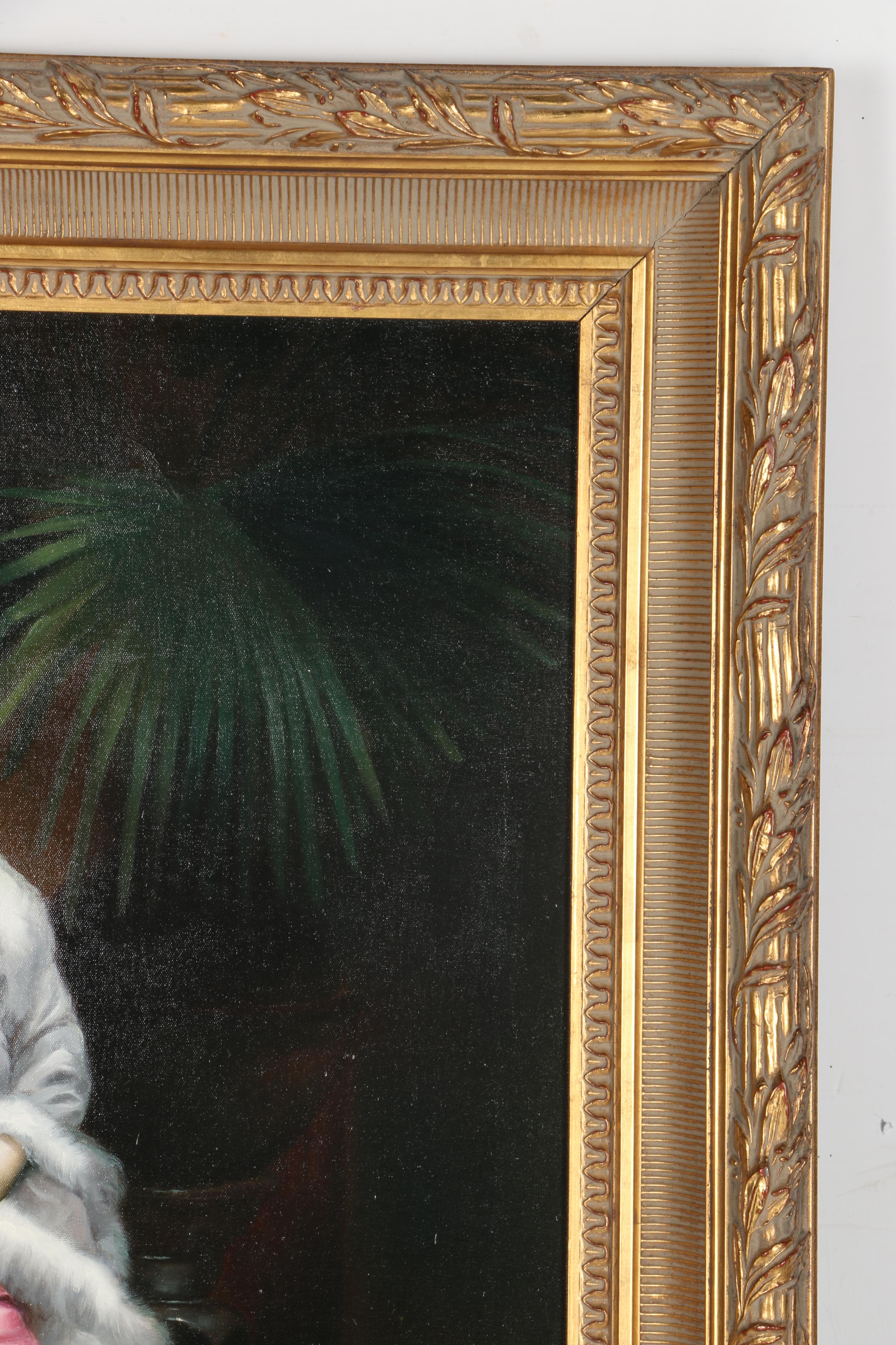 G. Serrure Oil Painting on Canvas After Raimundo Garreta