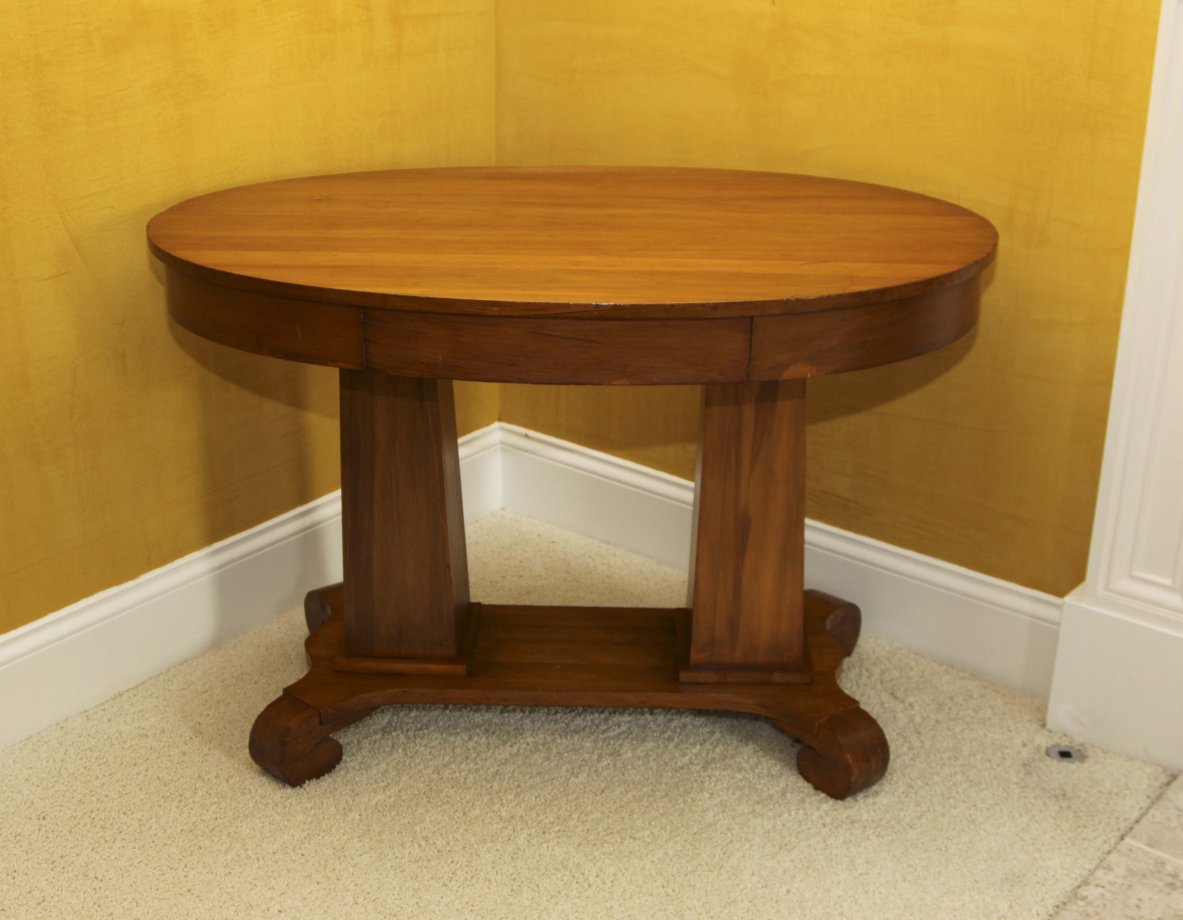 Vintage Empire Style Library Table