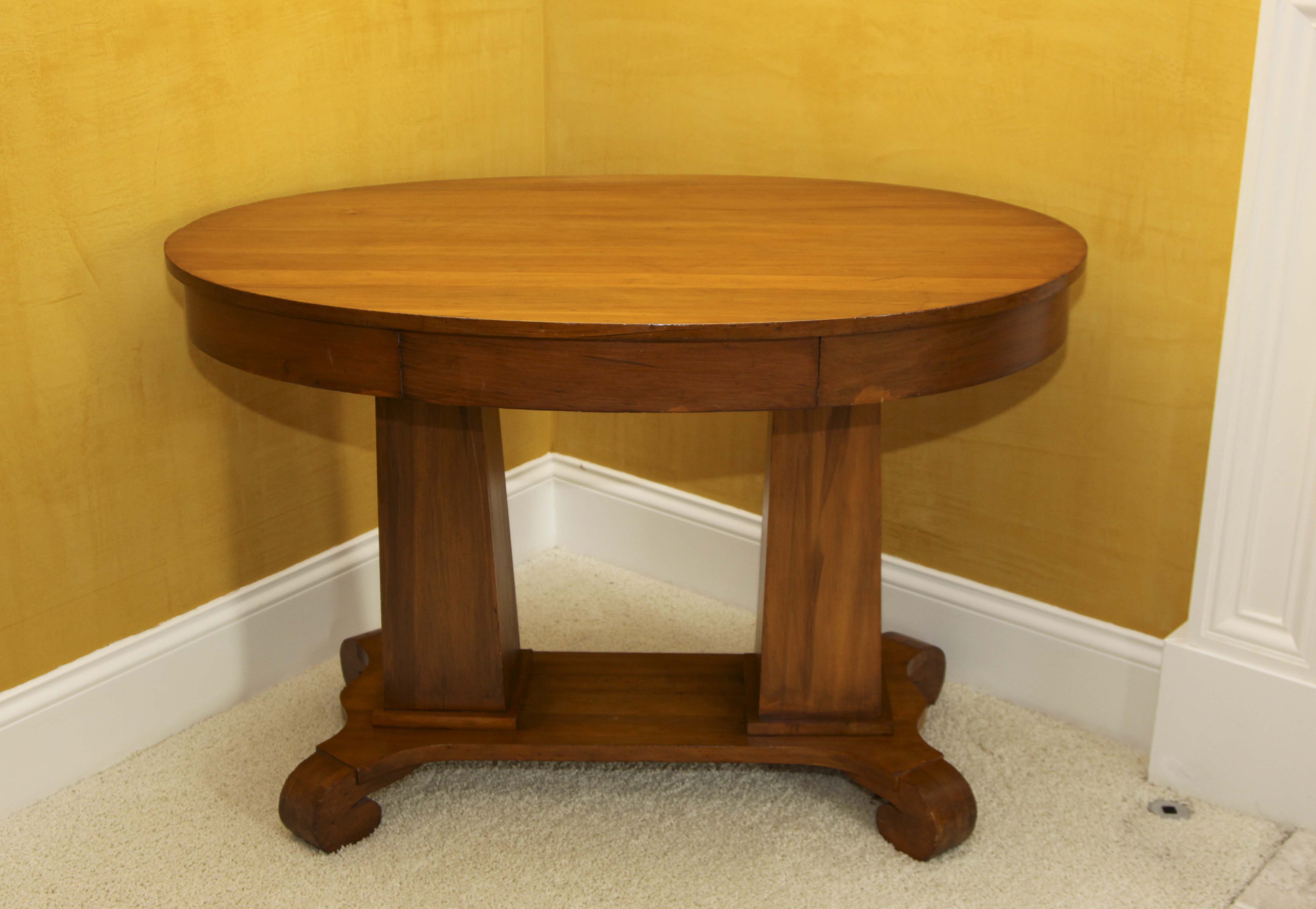 Vintage Empire Style Library Table