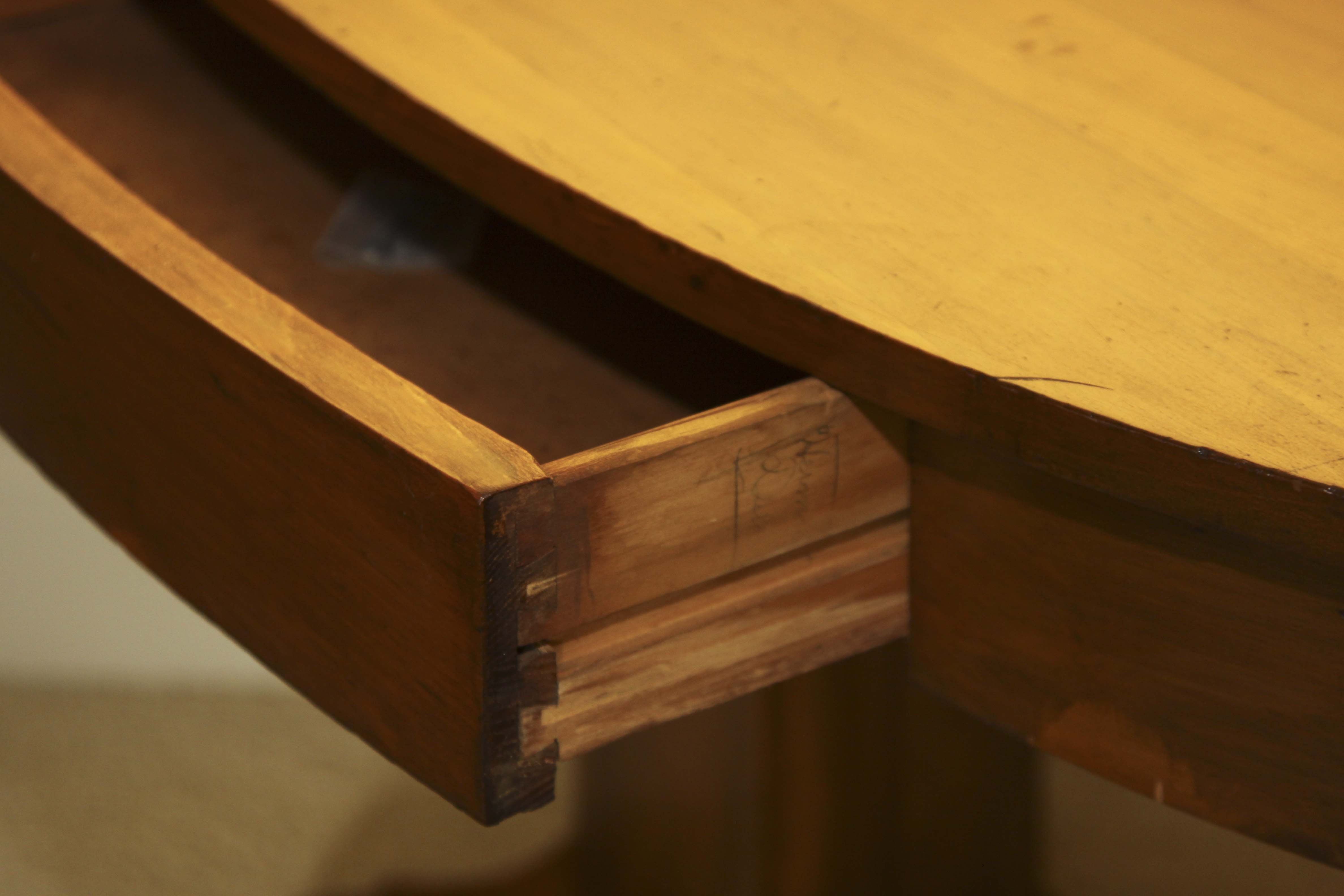 Vintage Empire Style Library Table