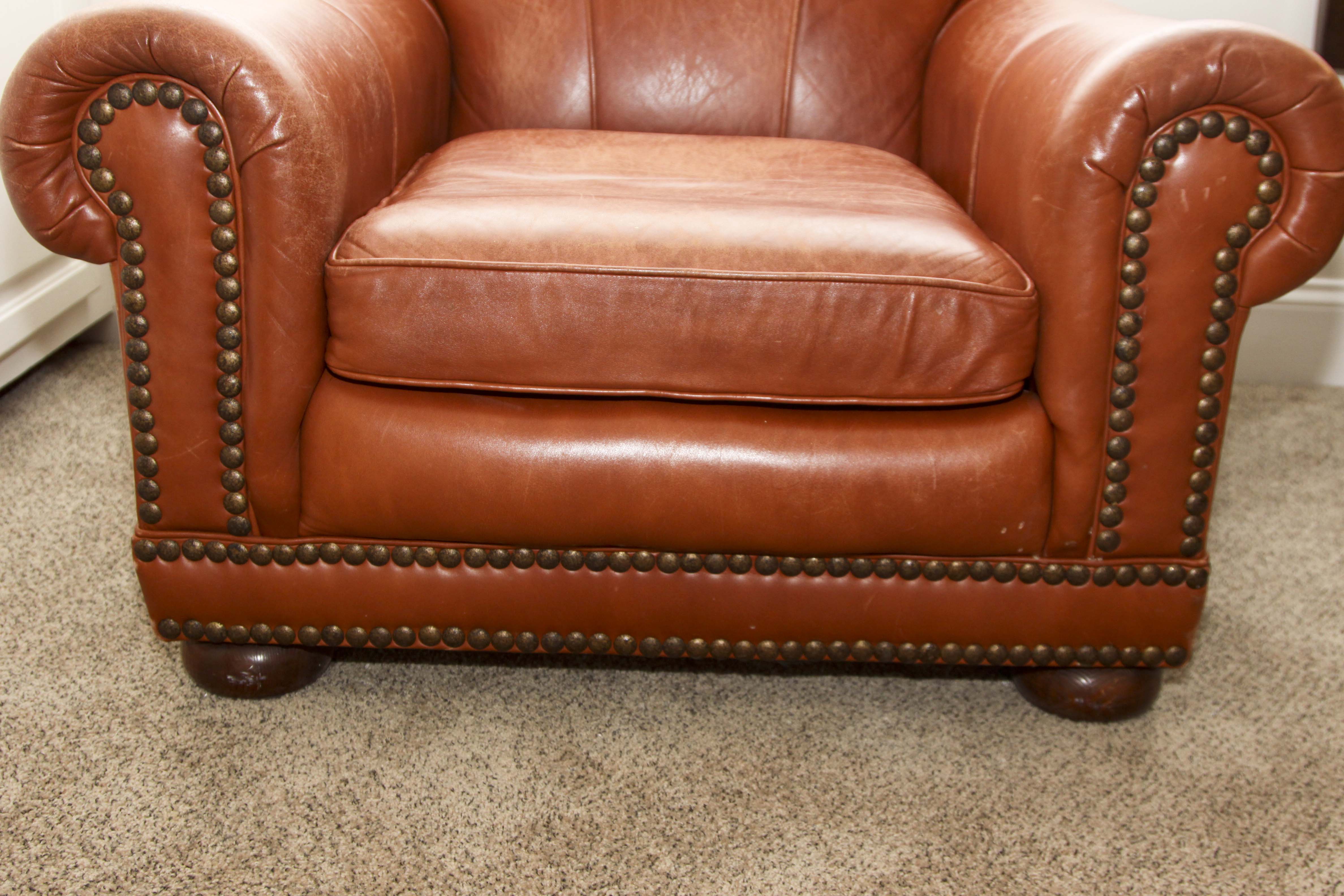 Leather Accent Chair