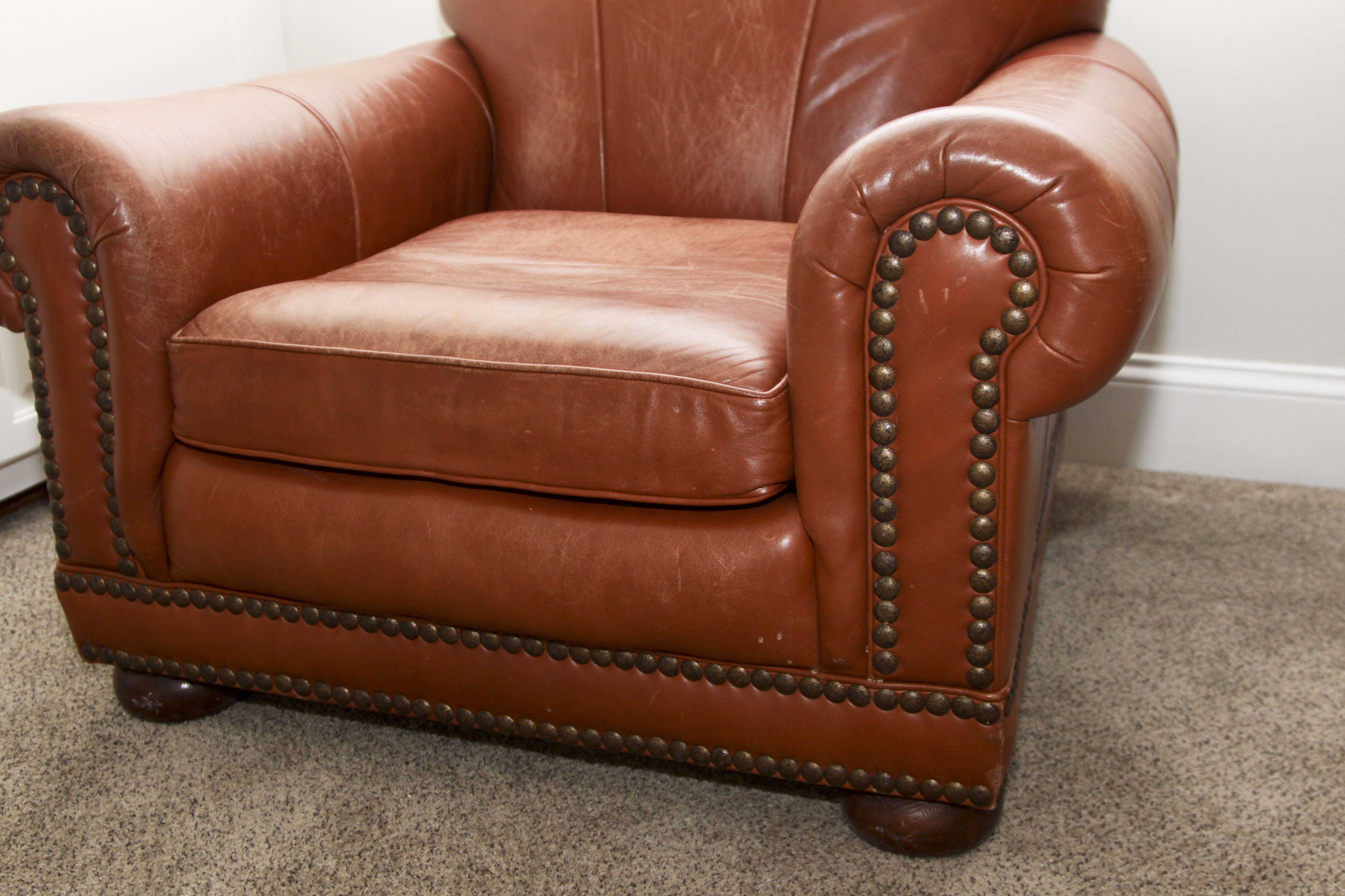 Leather Accent Chair