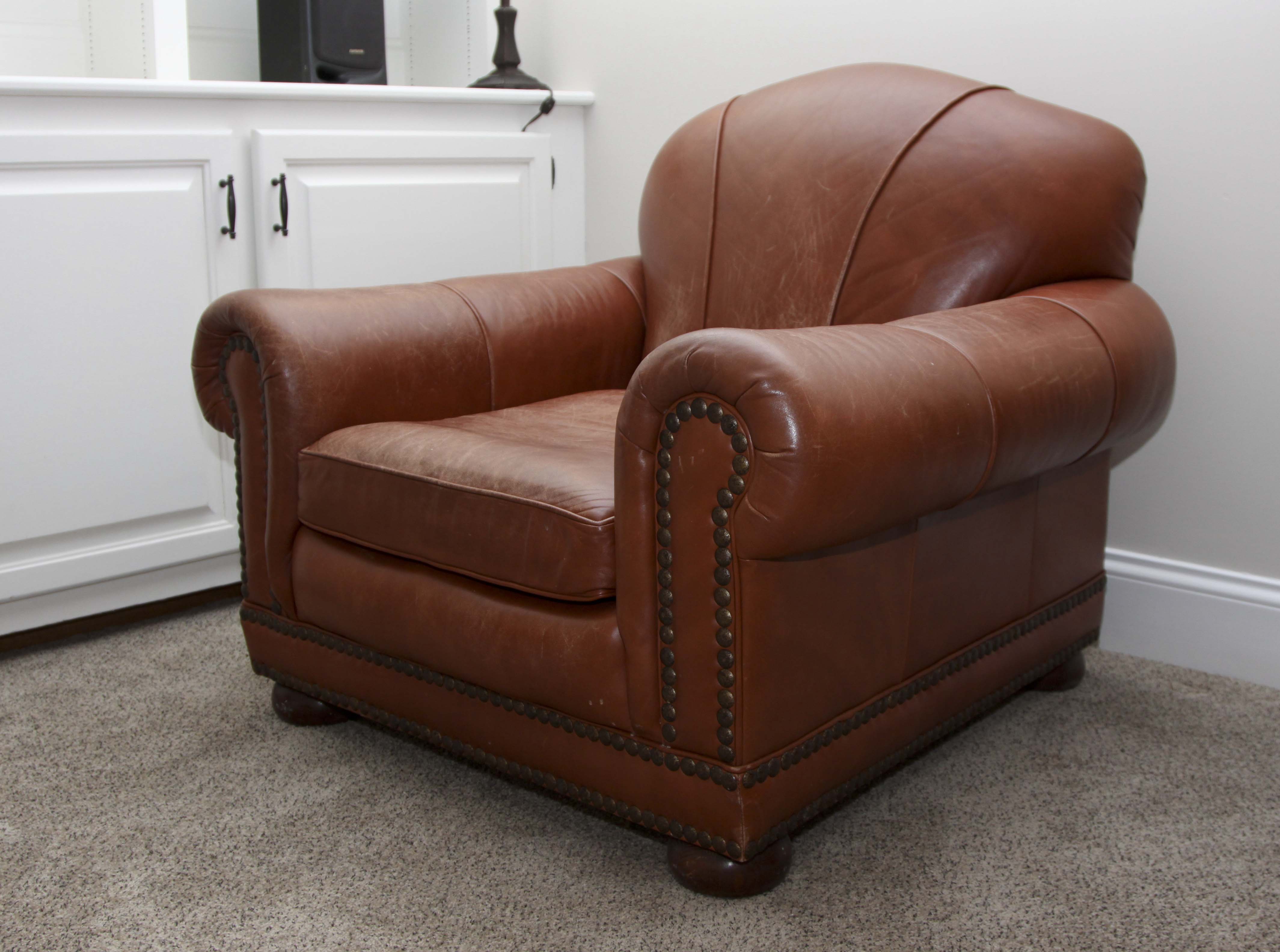 Leather Accent Chair