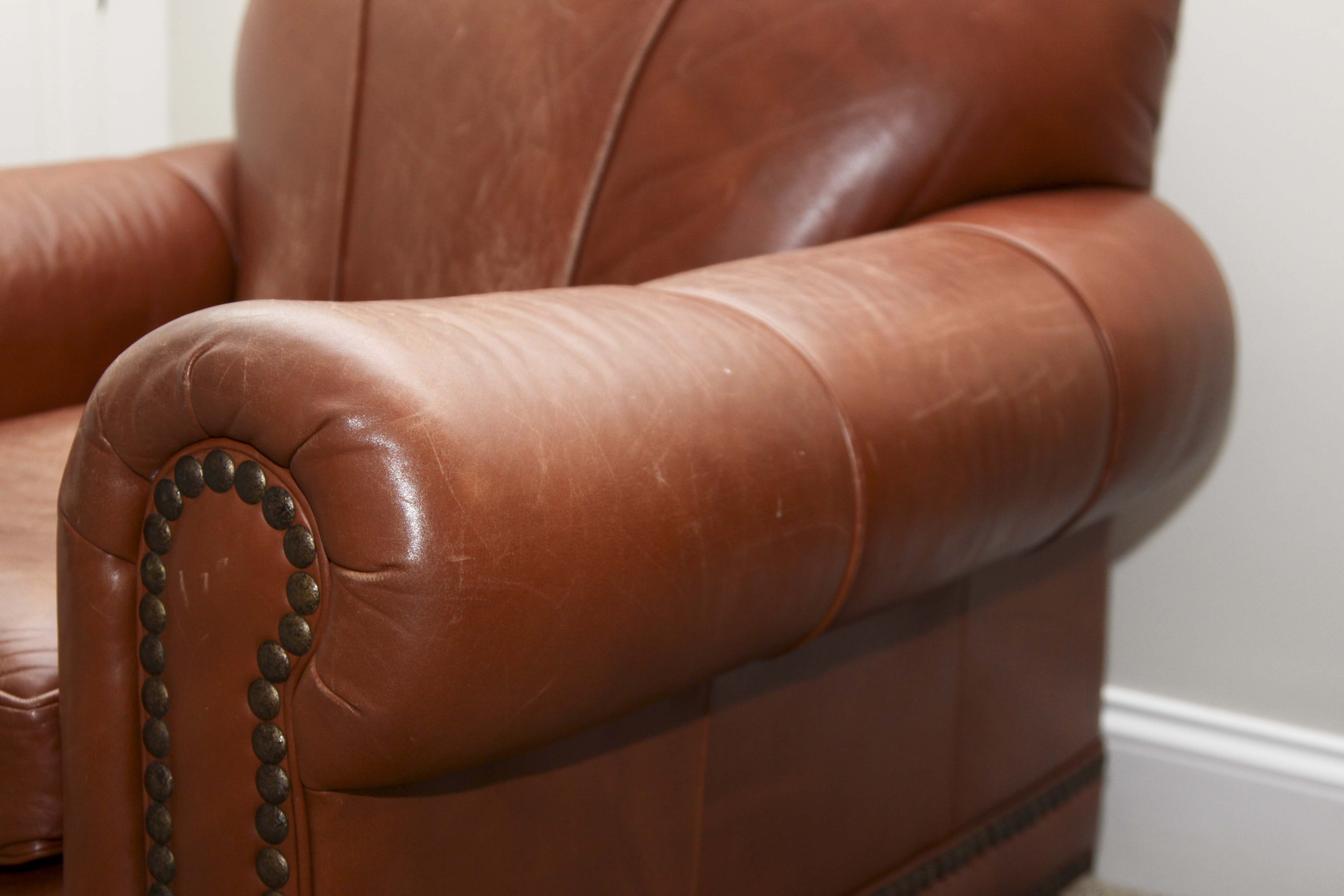 Leather Accent Chair
