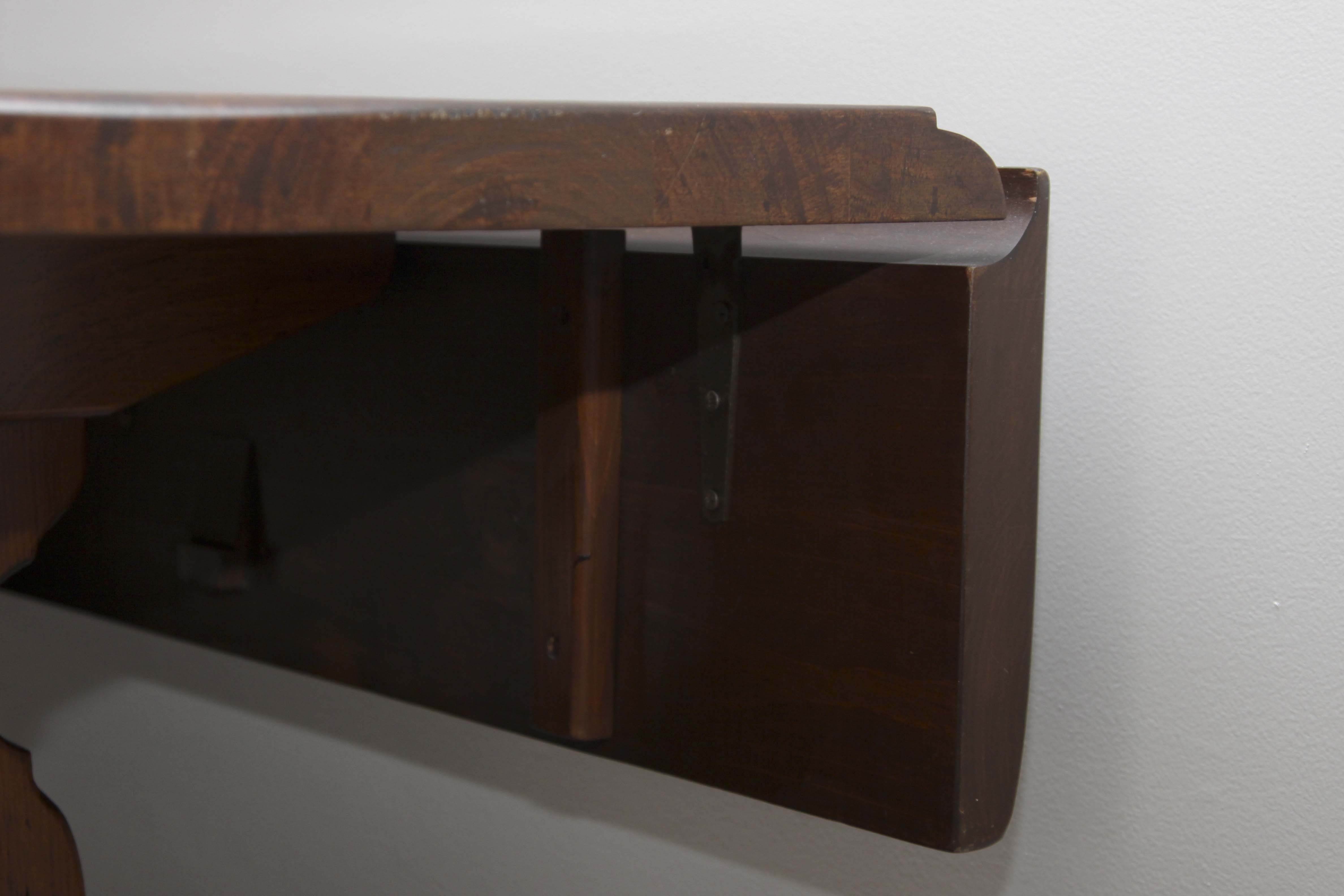 Pine Drop Leaf Trestle Table