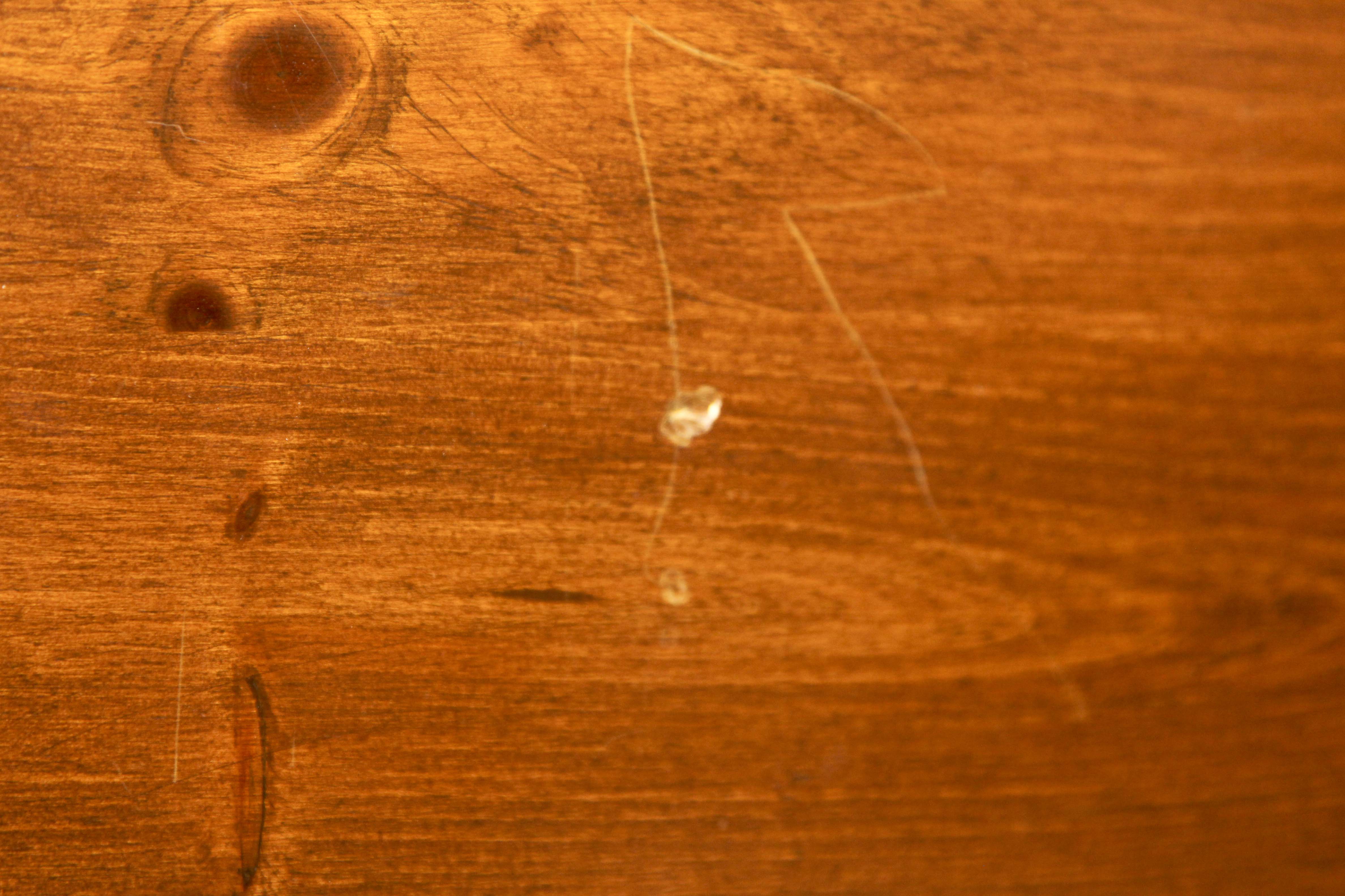 Pine Drop Leaf Trestle Table