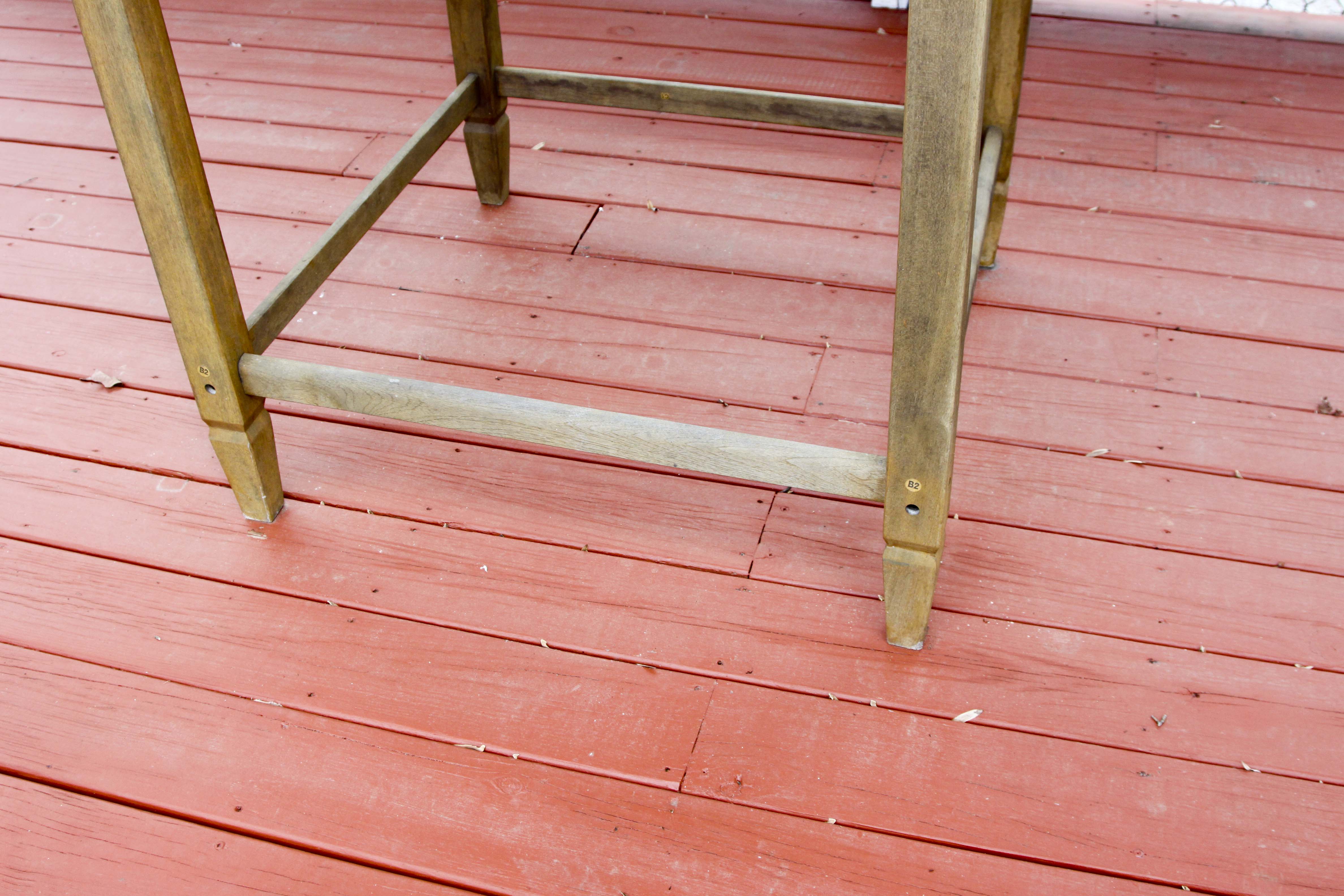 Teak Patio Table and Chairs Set