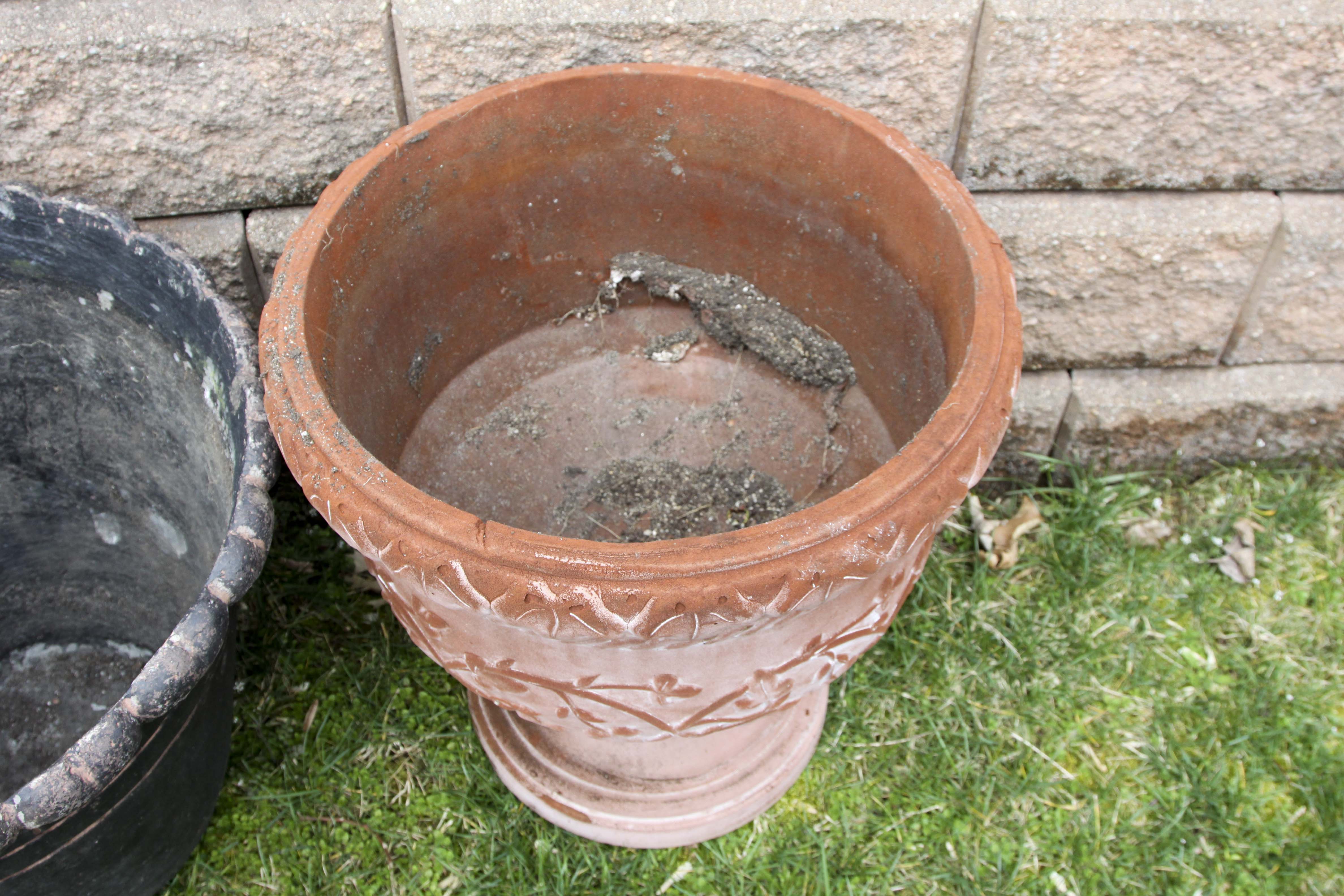 A Group of Outdoor Planters