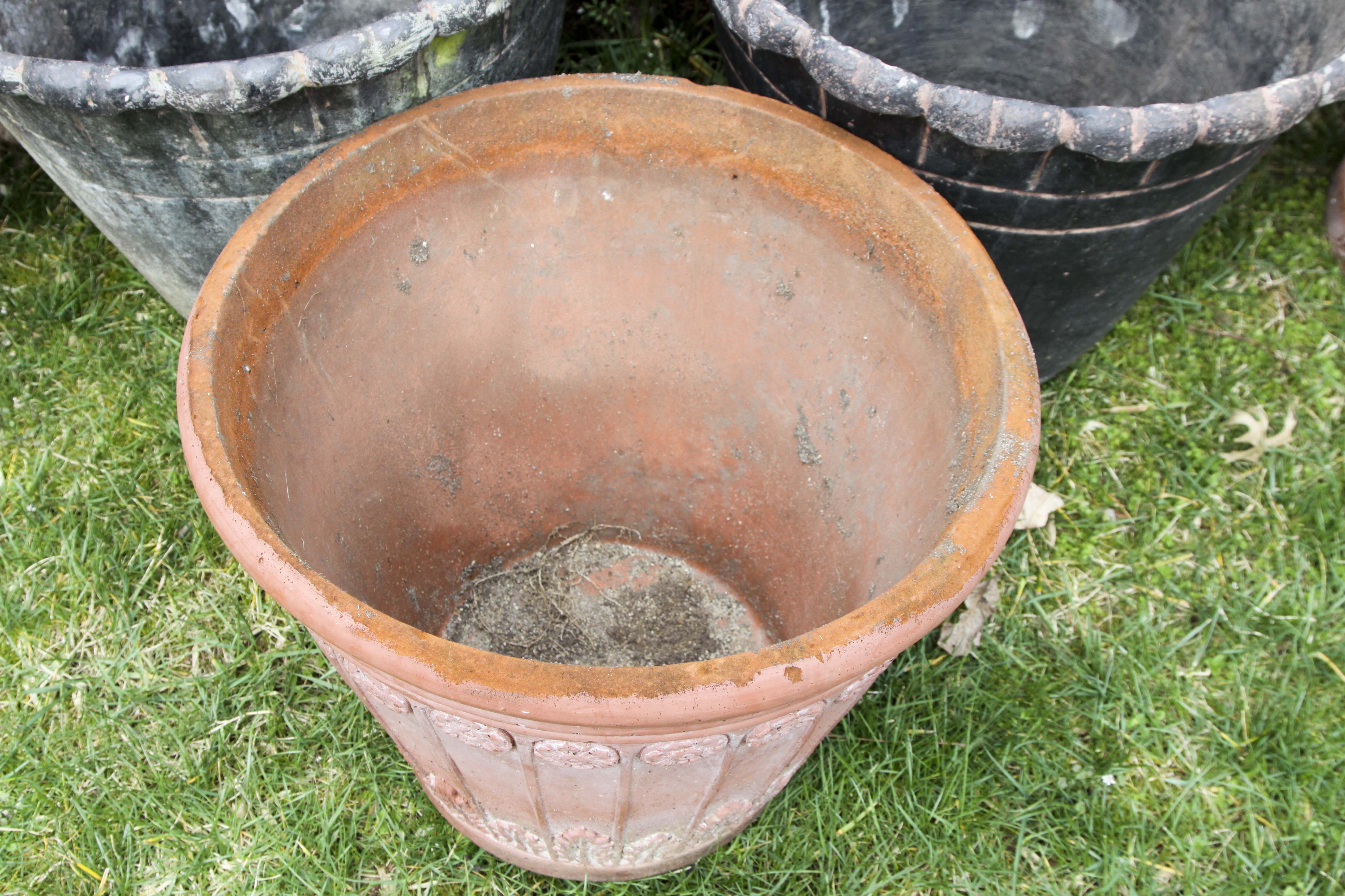 A Group of Outdoor Planters