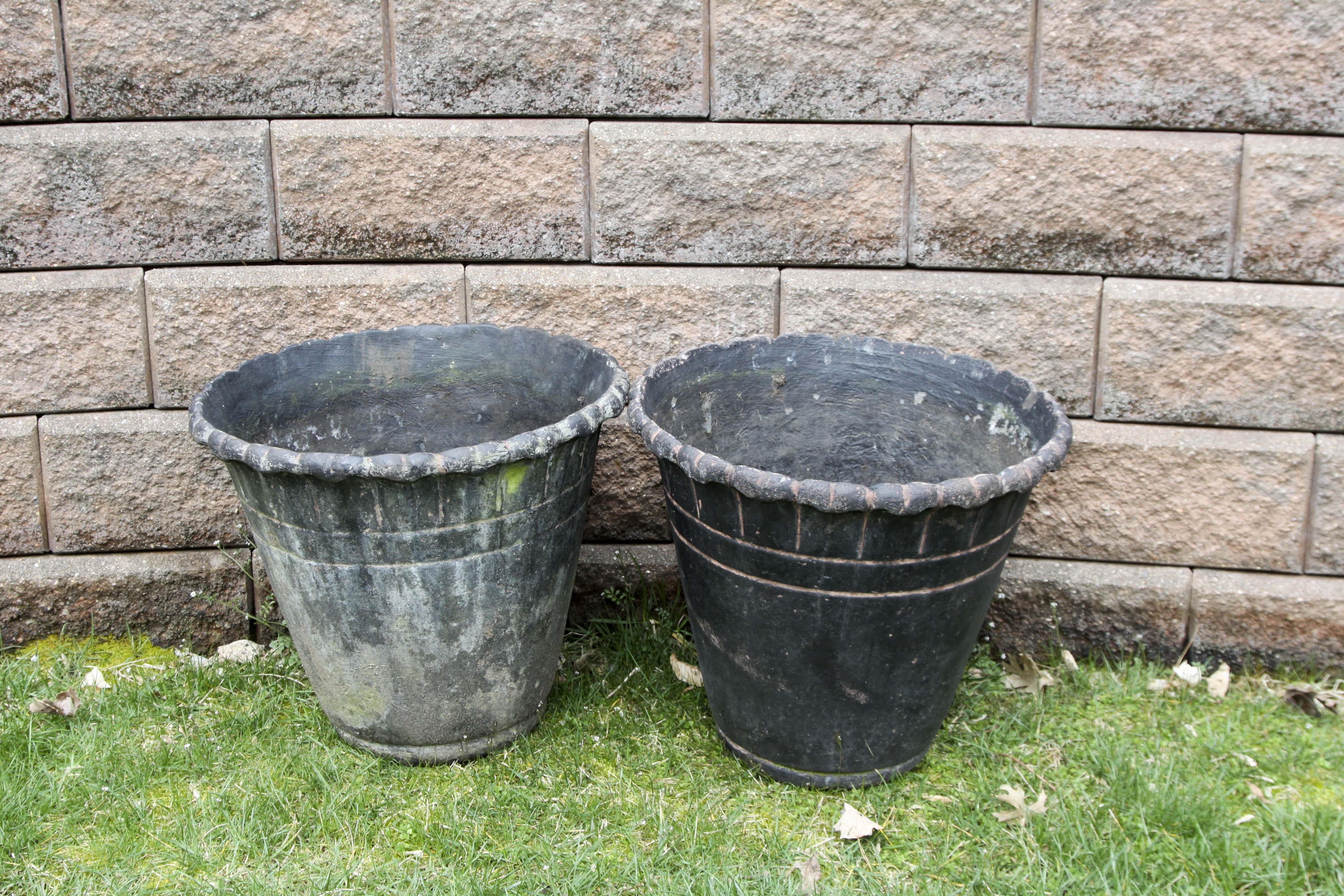A Group of Outdoor Planters