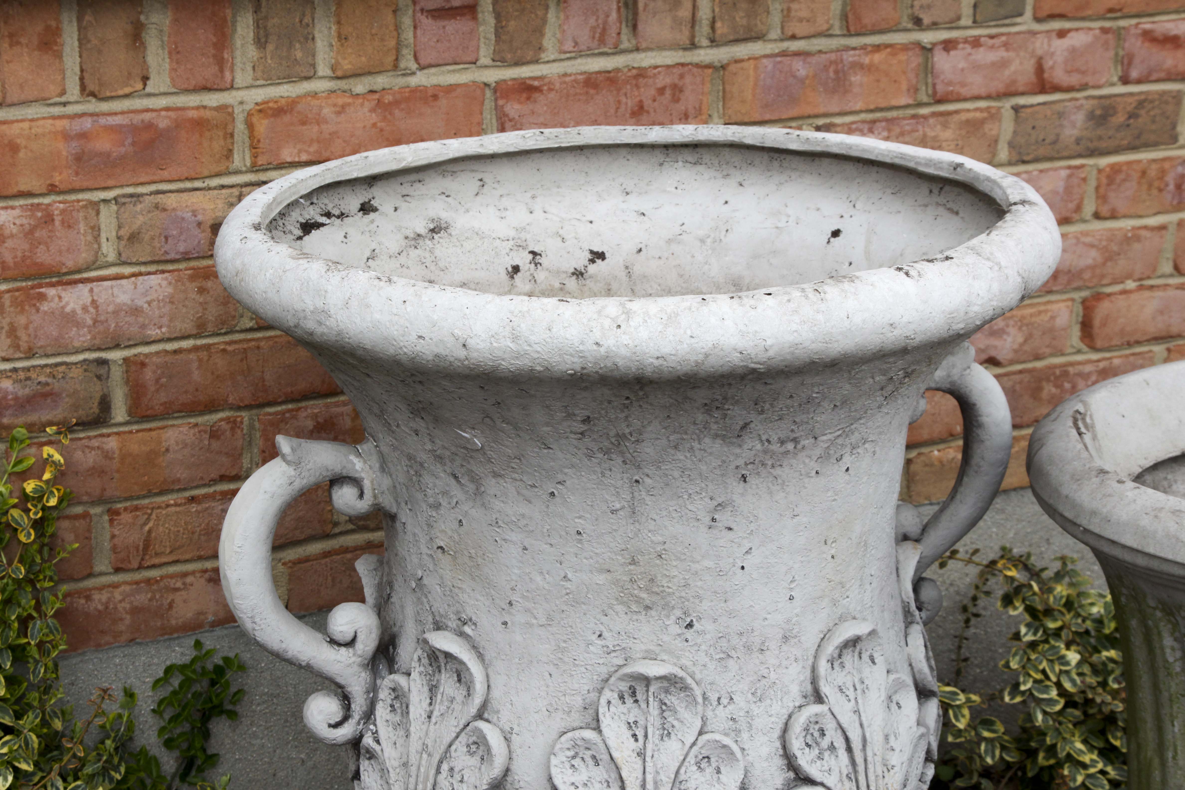 A Pair of Urn Style Planters