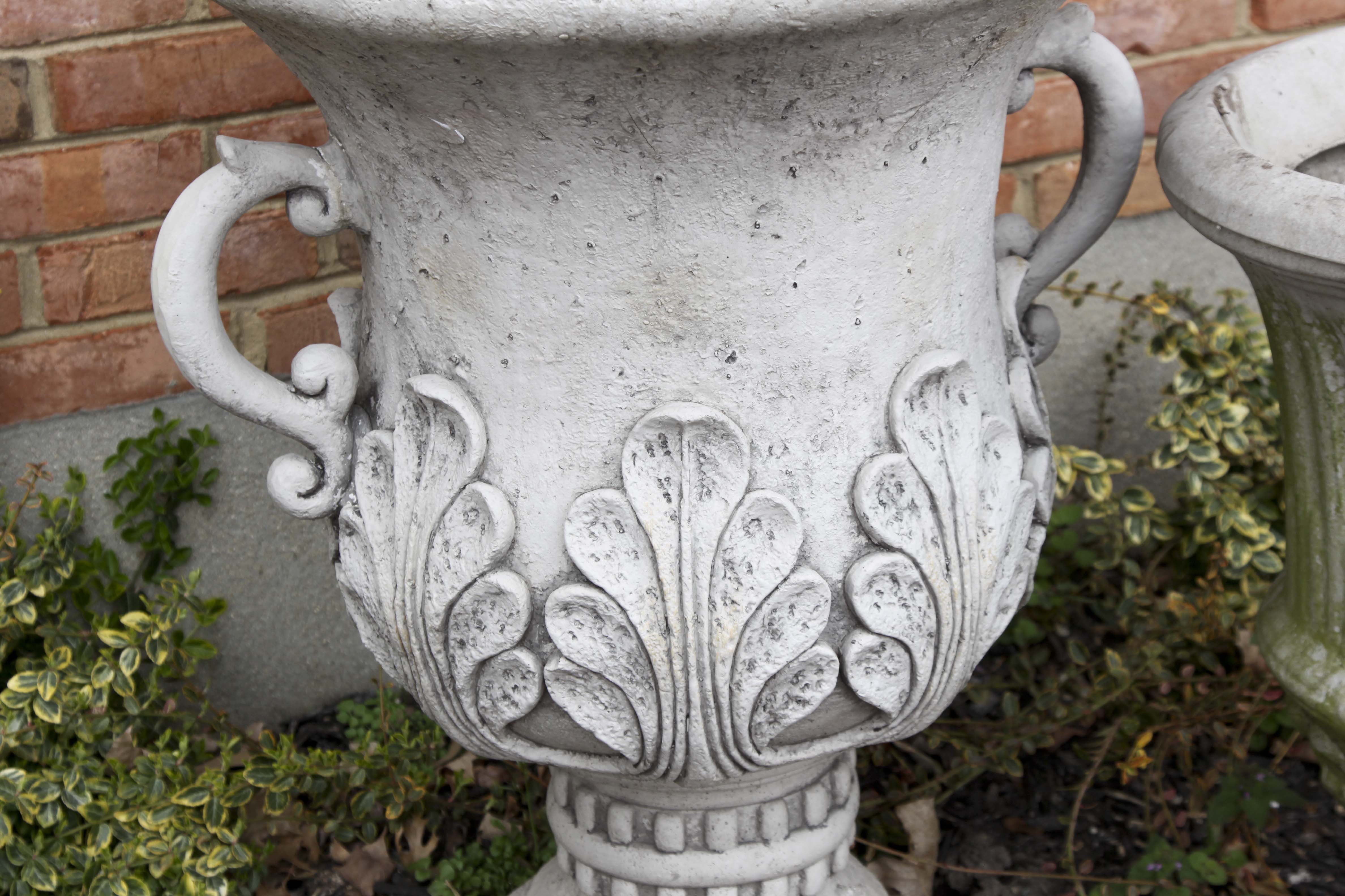 A Pair of Urn Style Planters