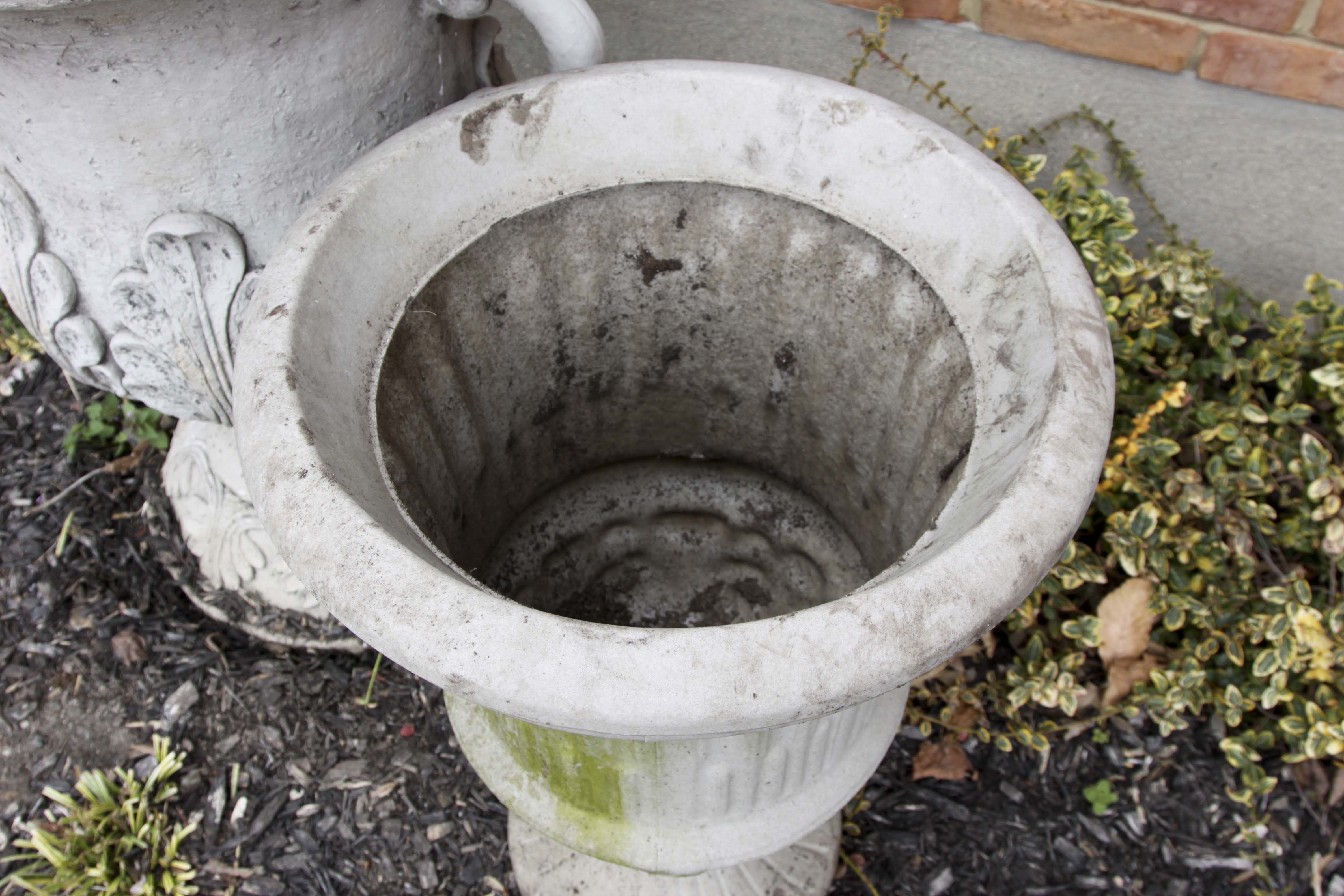 A Pair of Urn Style Planters