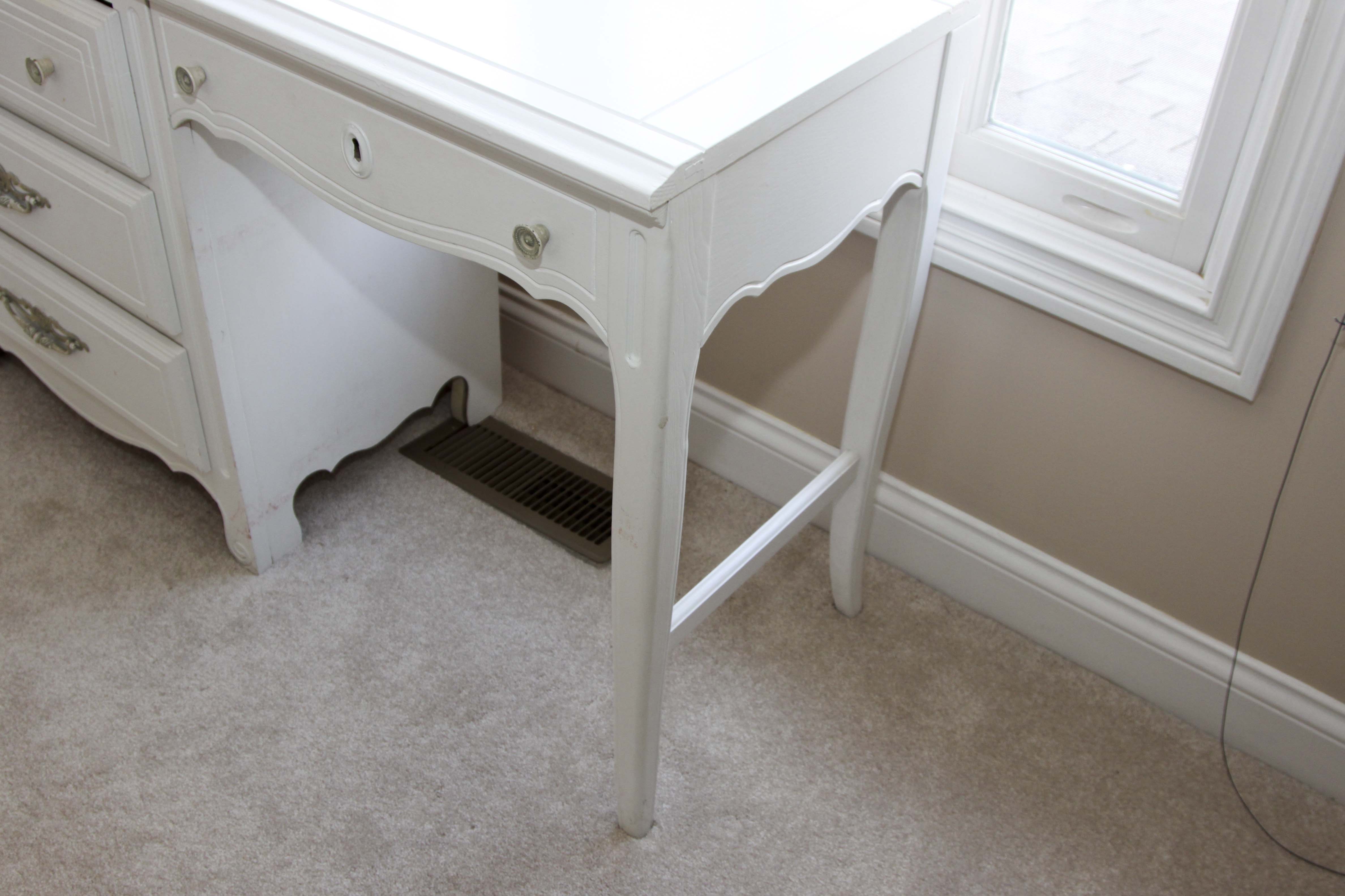 Wooden White Desk
