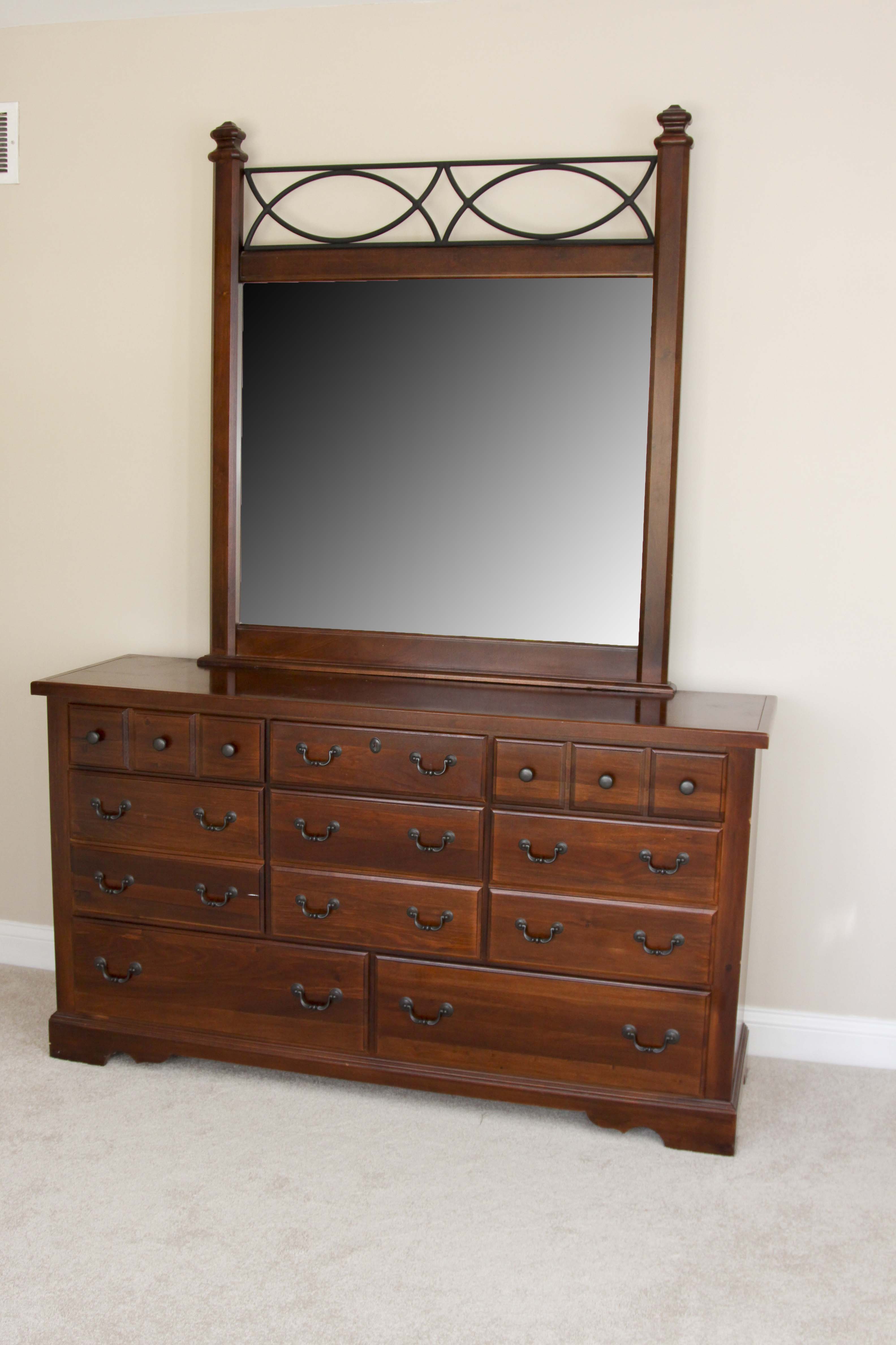 A Dresser and Mirror by Vaughan Basset