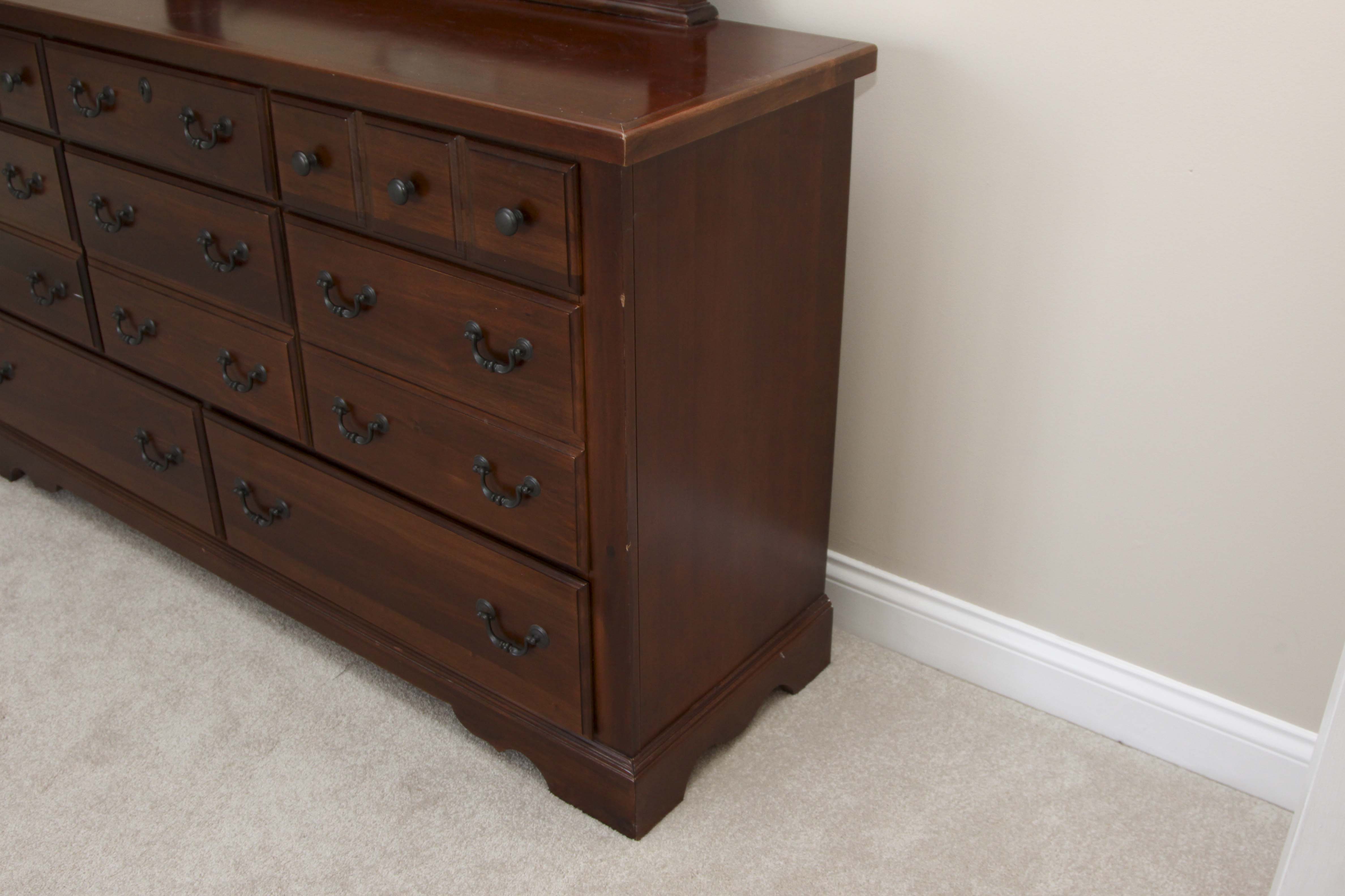 A Dresser and Mirror by Vaughan Basset