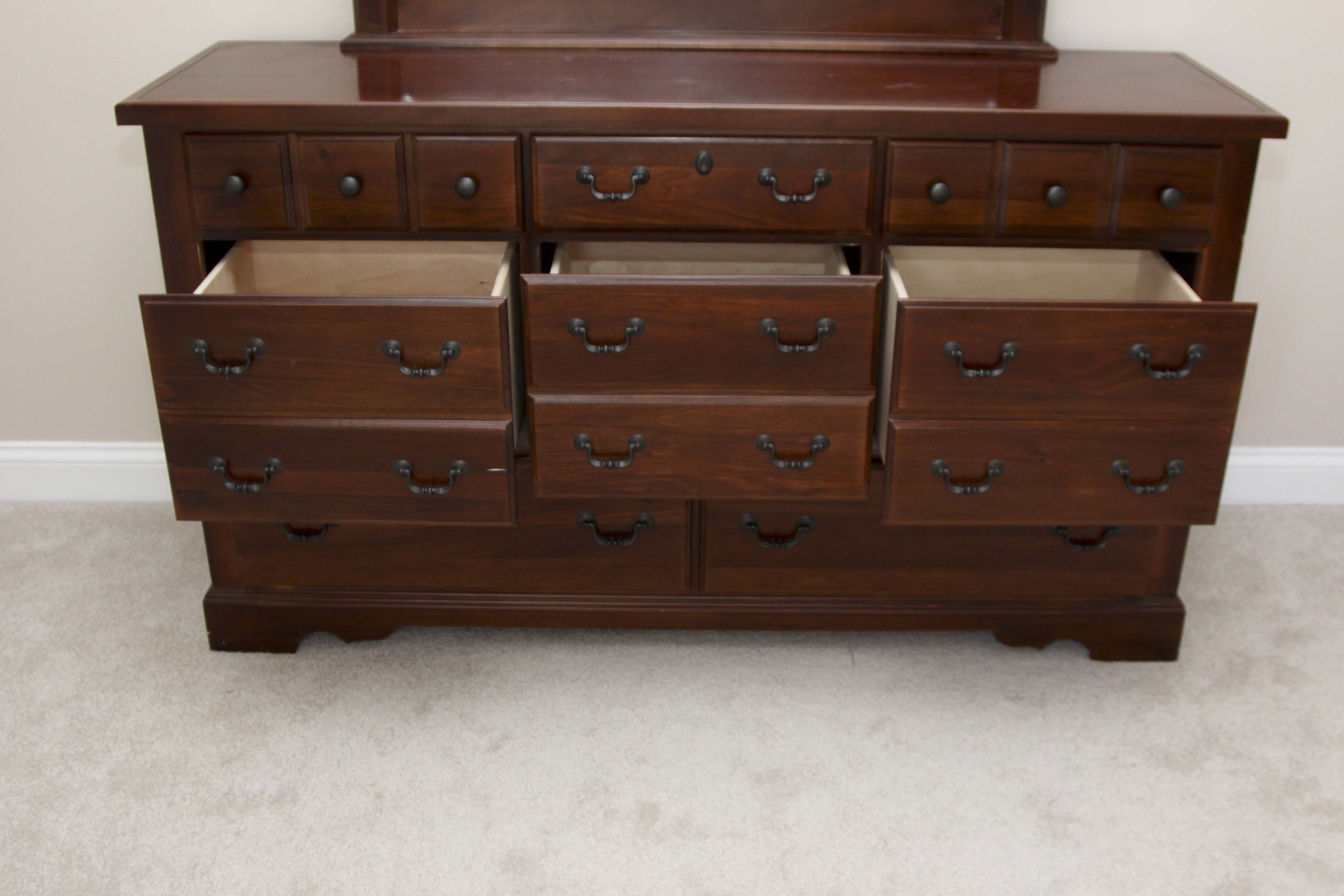 A Dresser and Mirror by Vaughan Basset