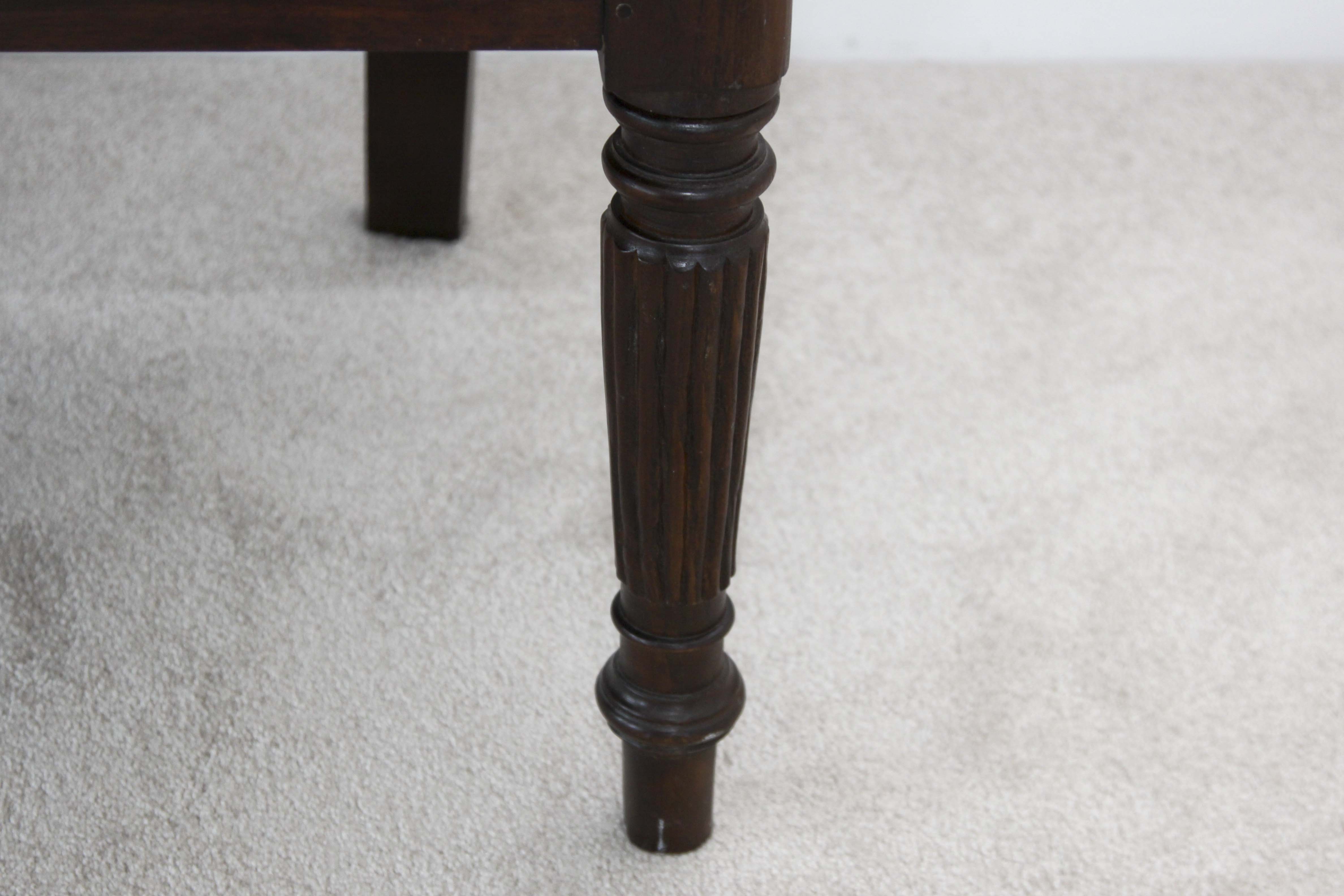 Vintage Edwardian Style Walnut Settee