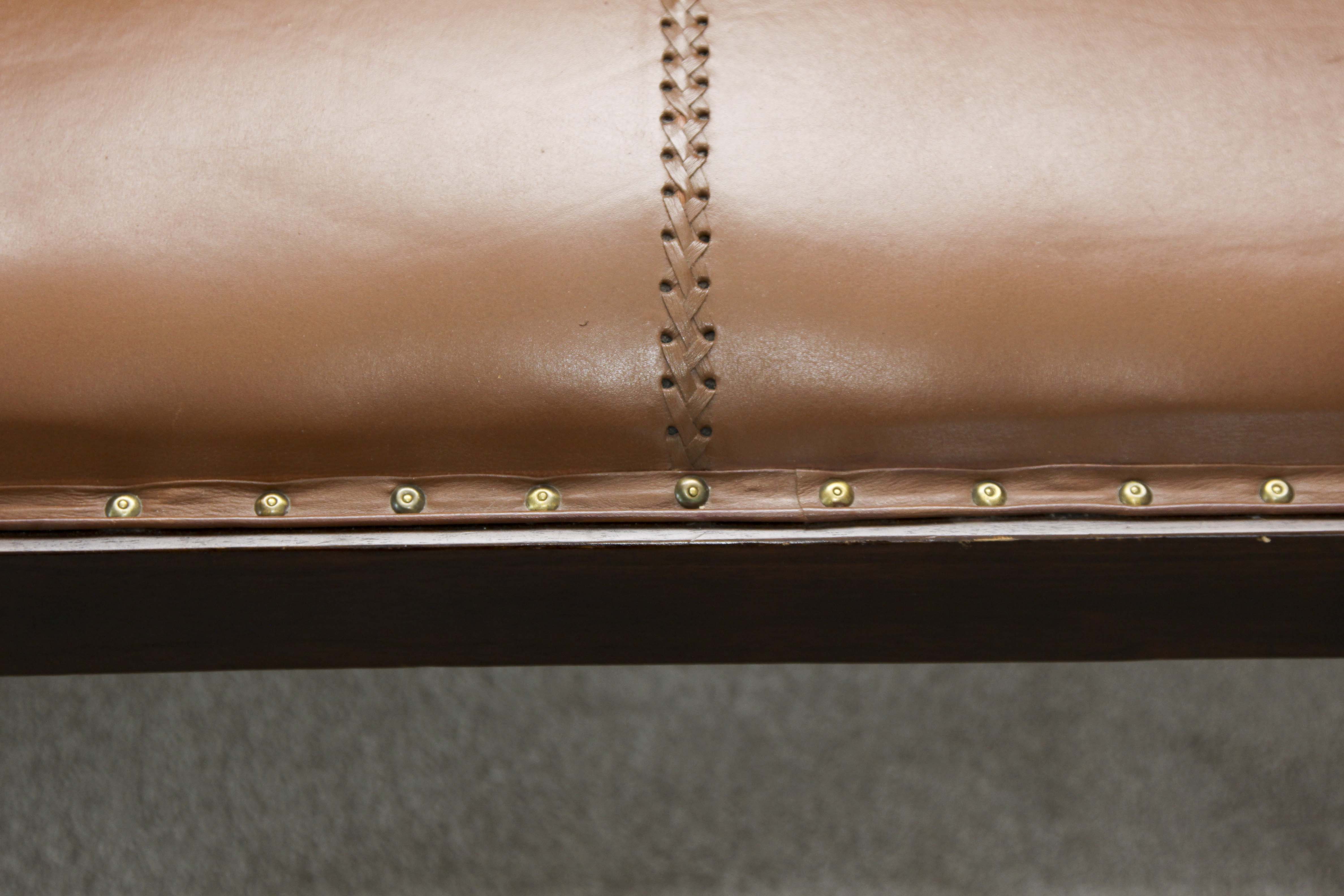 Vintage Edwardian Style Walnut Settee