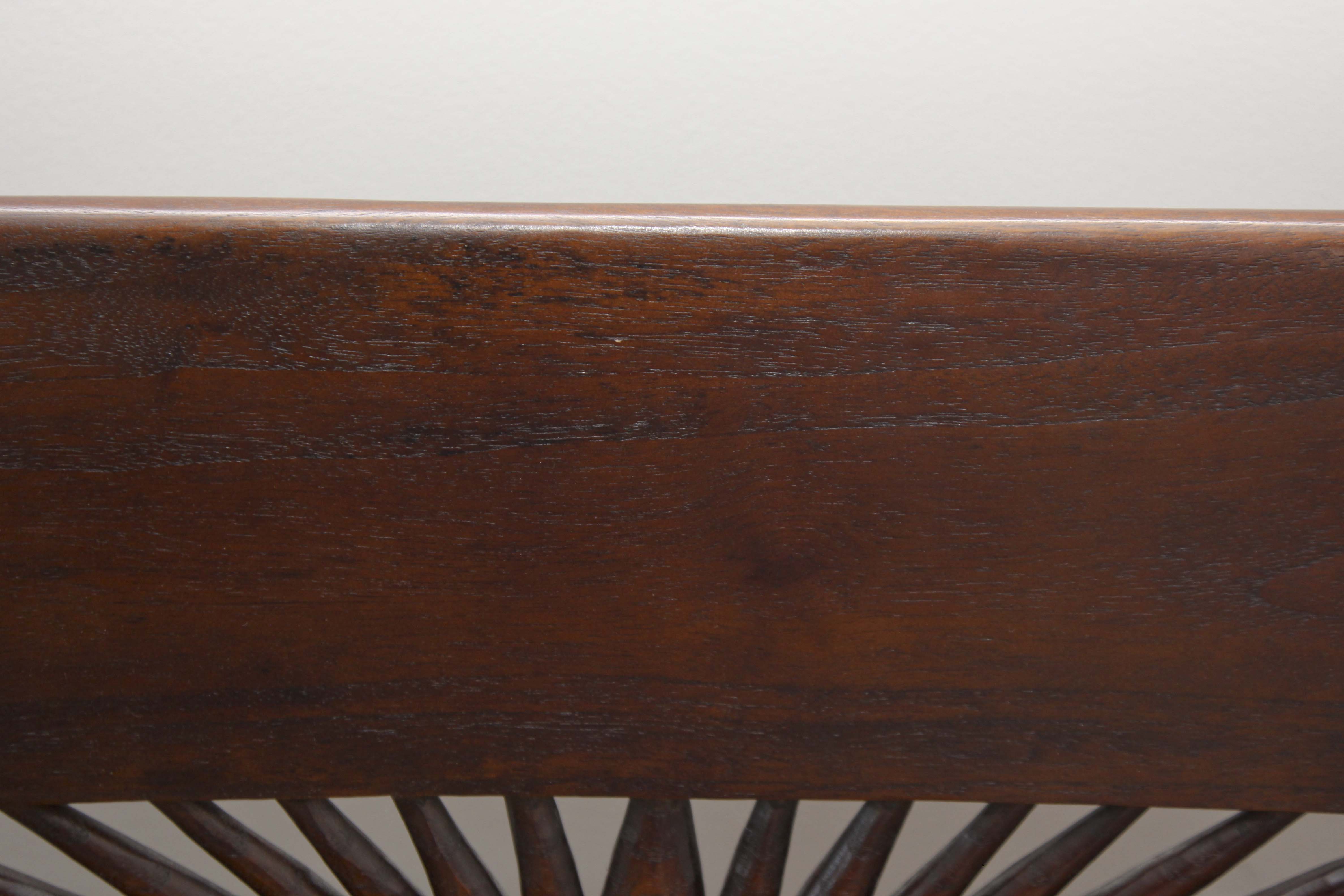 Vintage Edwardian Style Walnut Settee