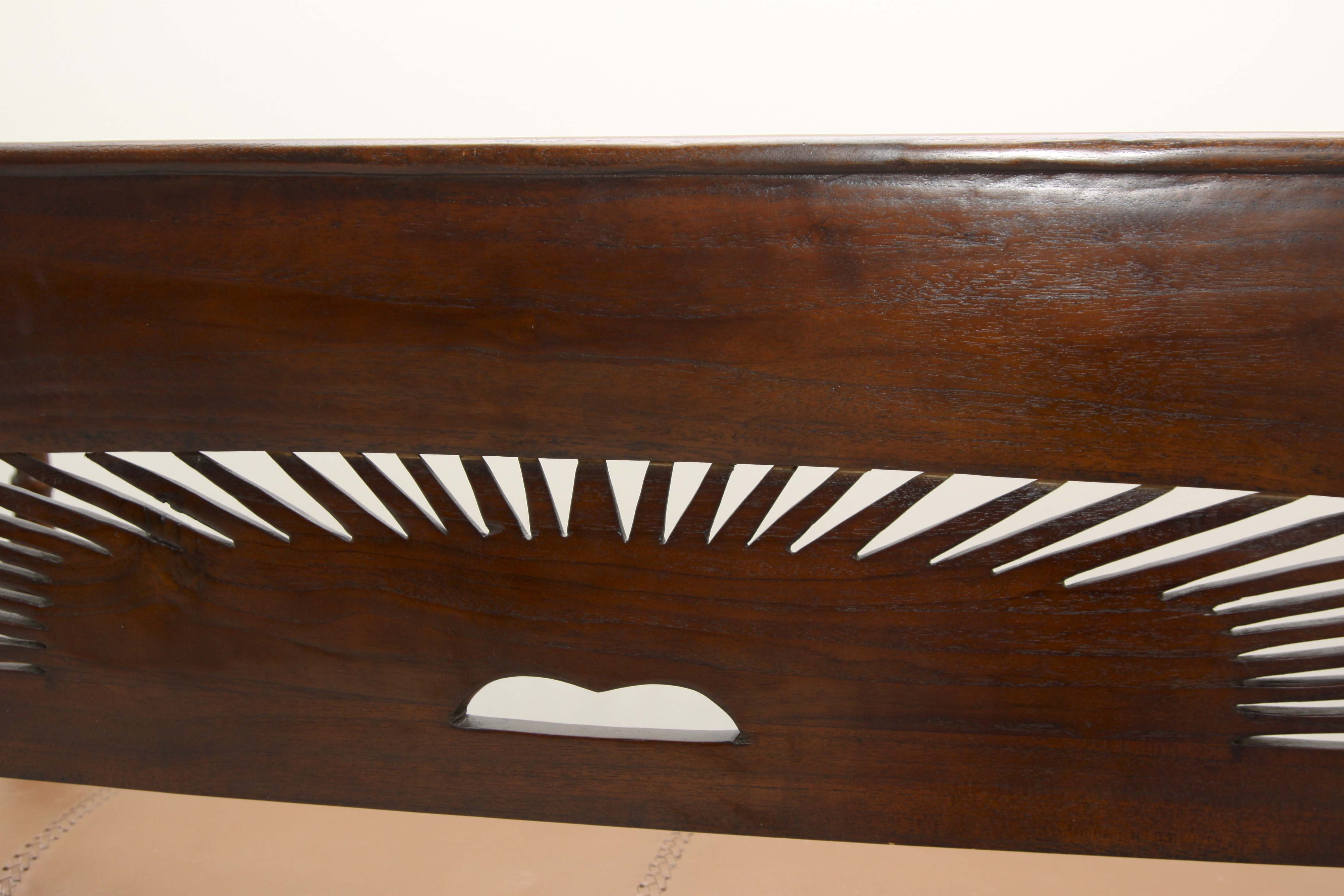 Vintage Edwardian Style Walnut Settee