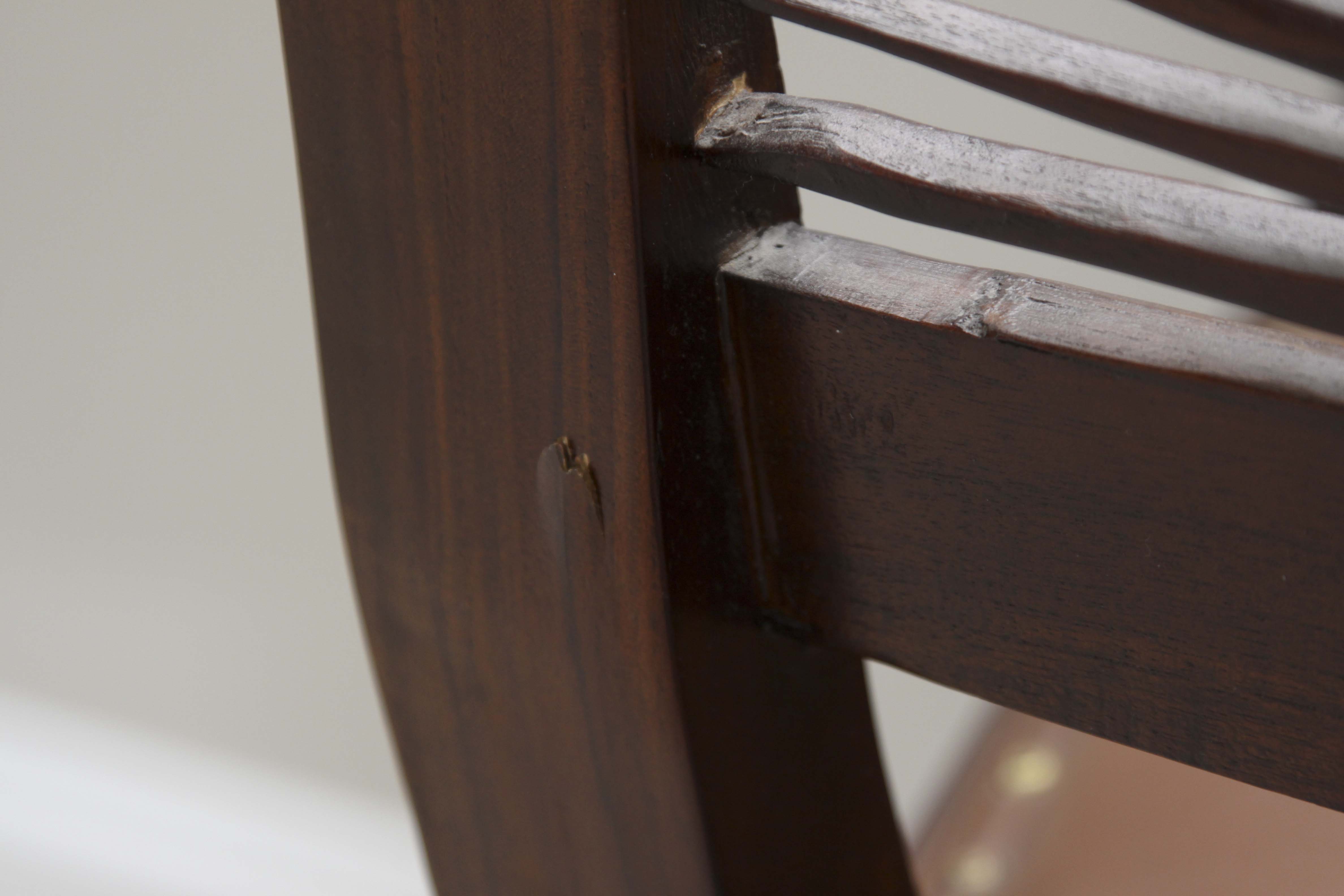 Vintage Edwardian Style Walnut Settee