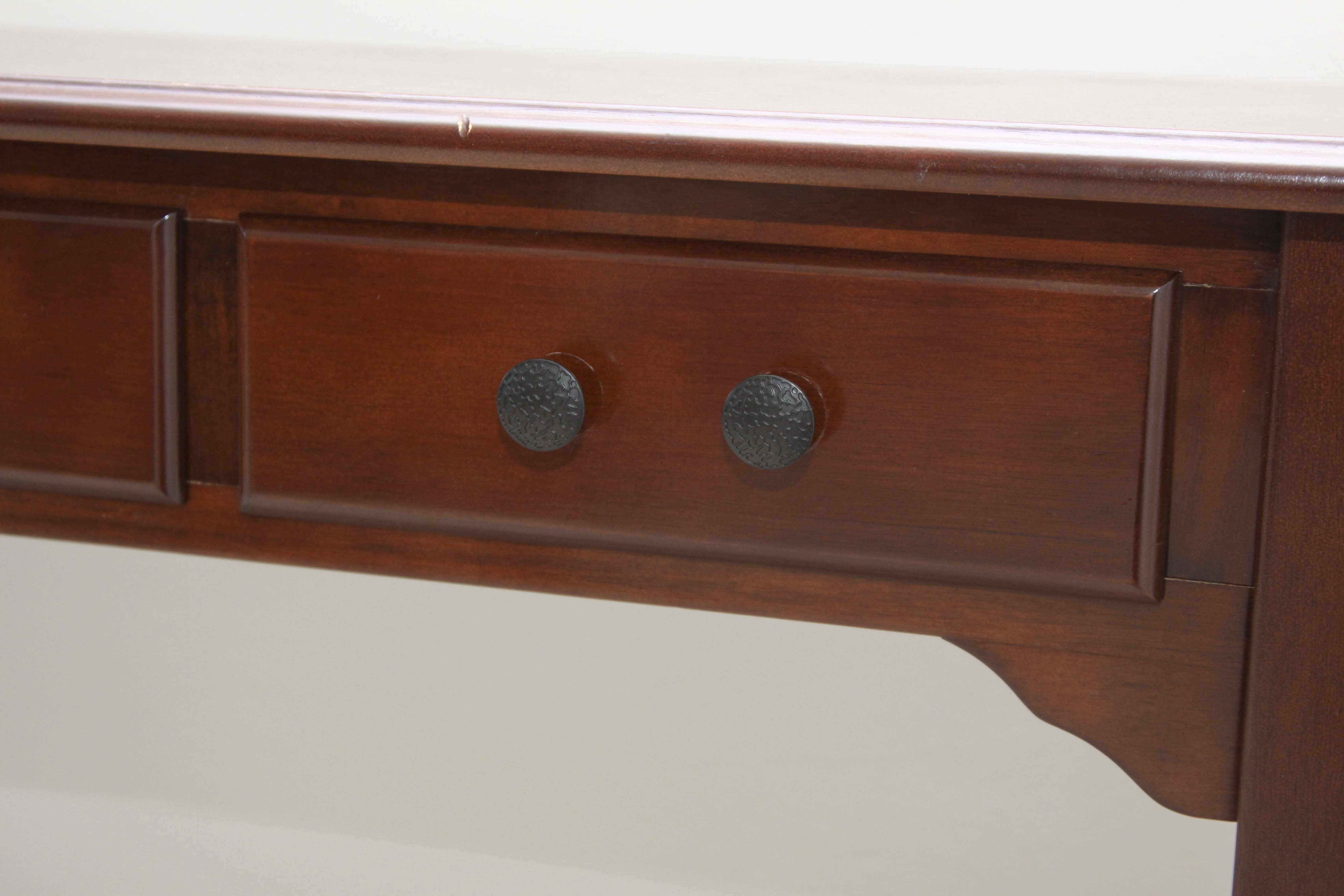 A Three Drawer Console Table