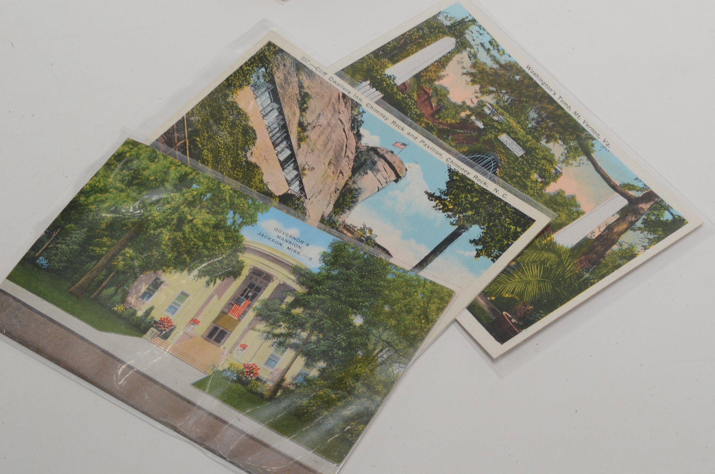 Collection of Vintage Postcards Picturing Places of Interest