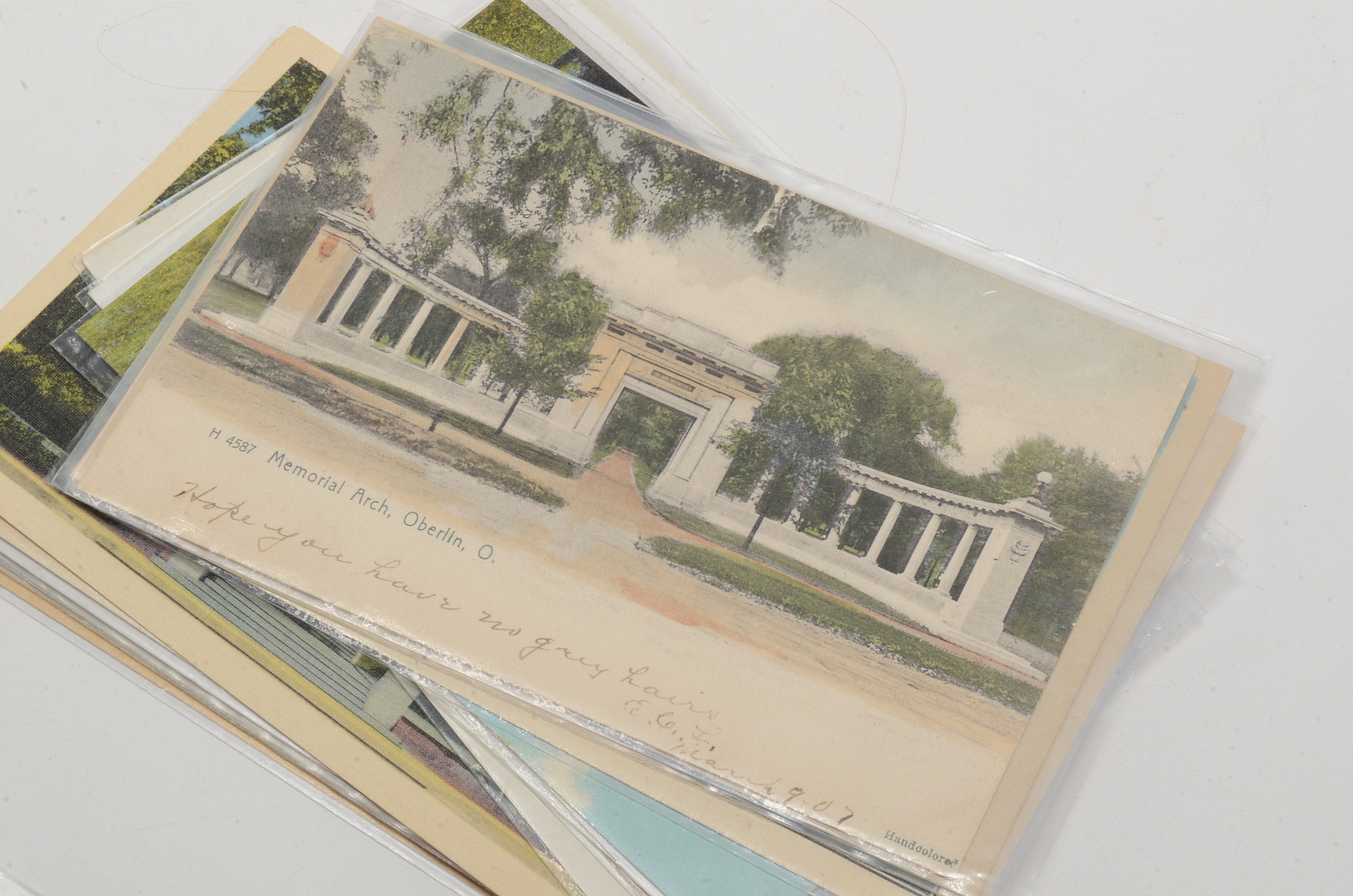 Collection of Vintage Postcards Picturing Places of Interest