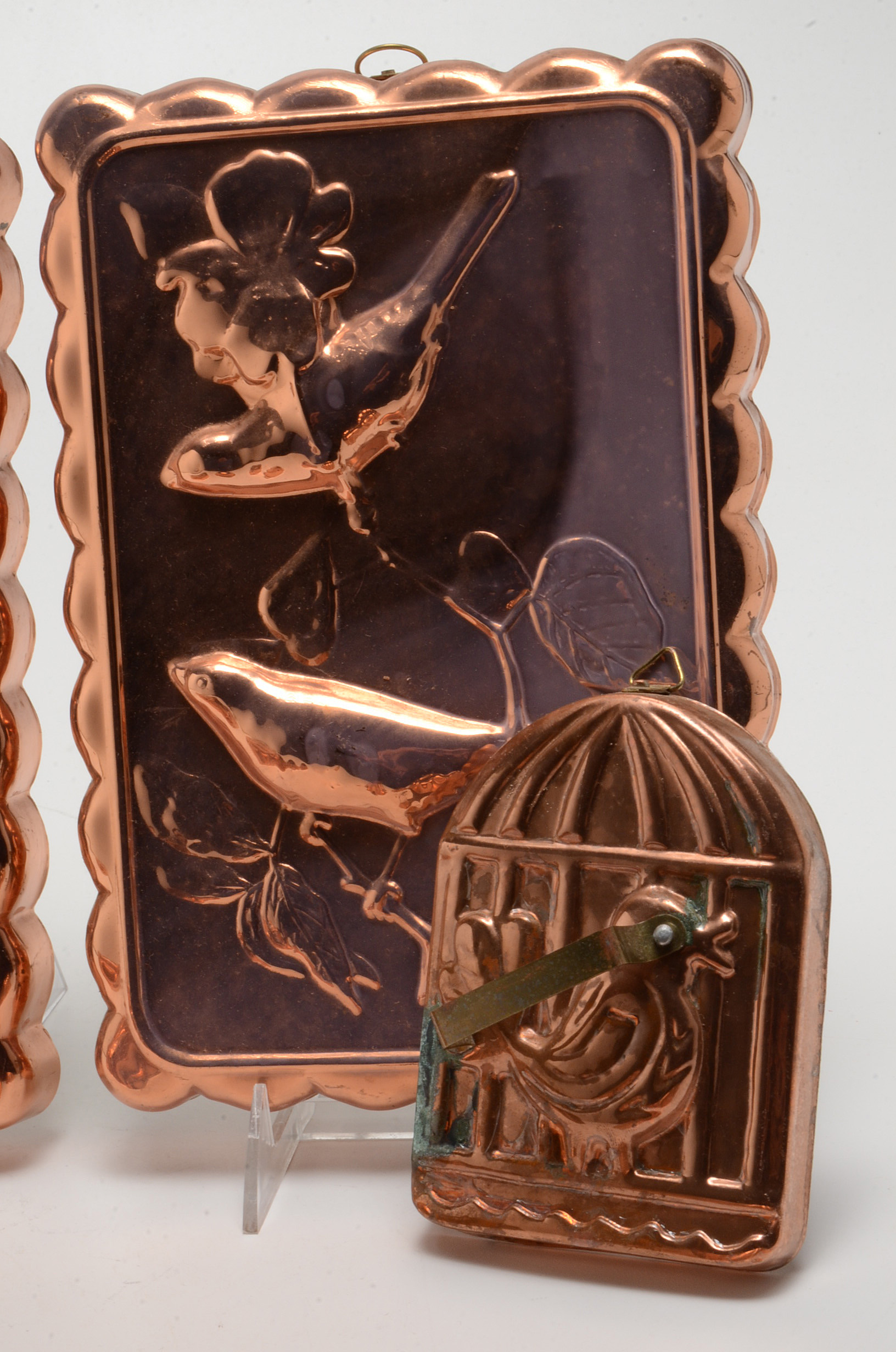 Tin Lined Copper Mold Assortment