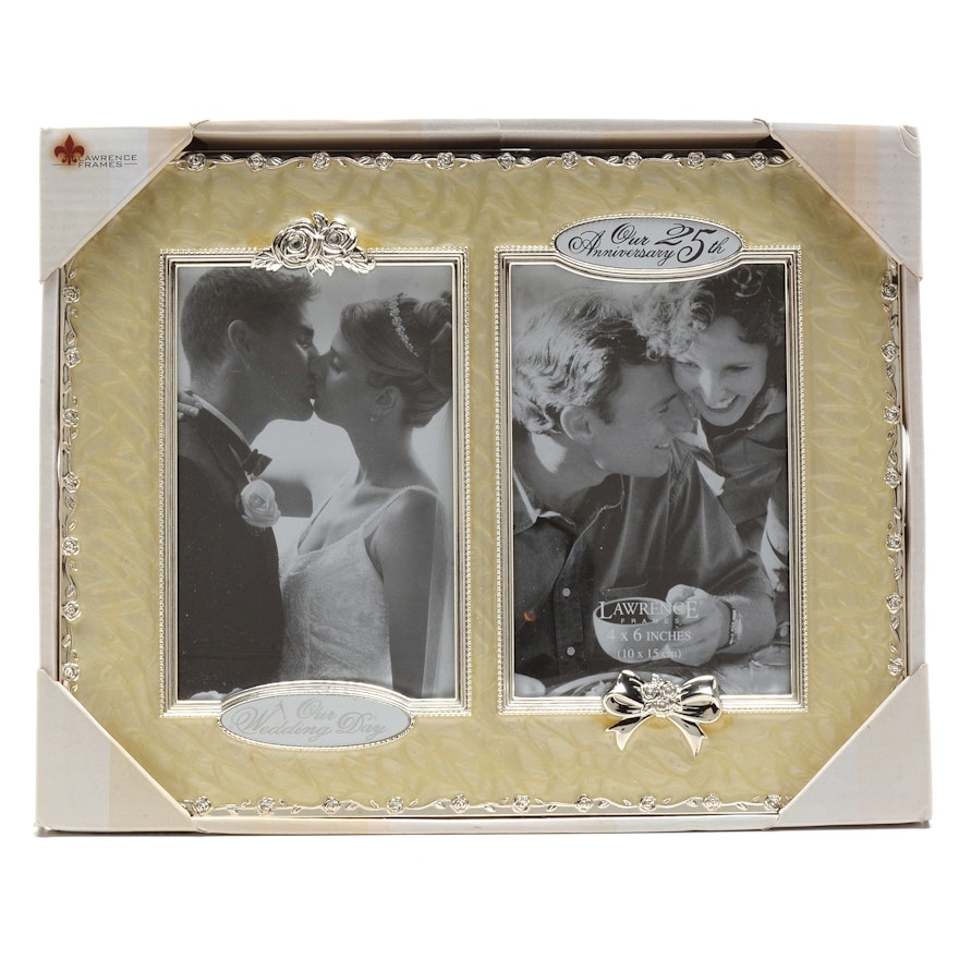 25th Wedding Anniversary Picture Frame