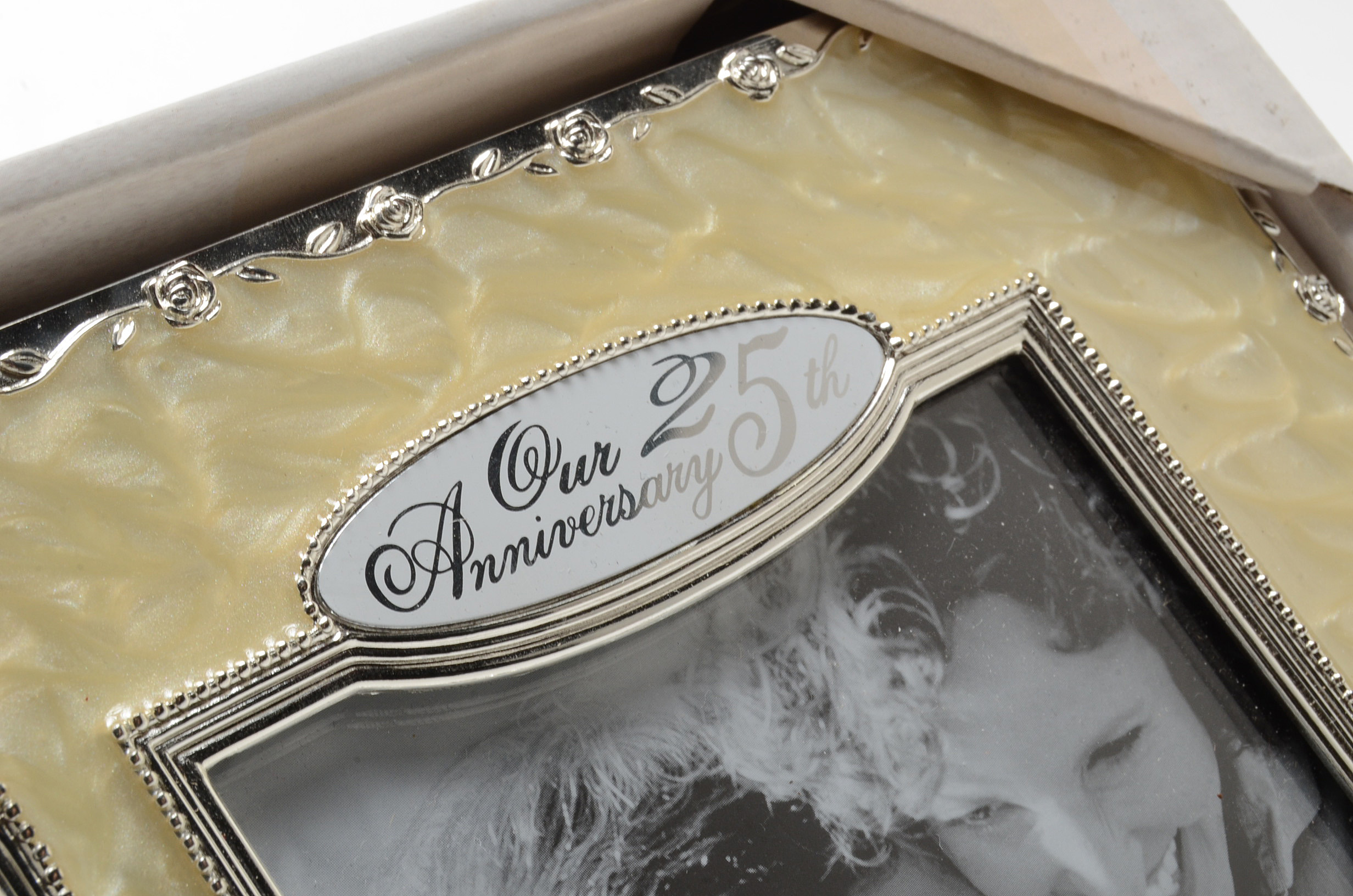 25th Wedding Anniversary Picture Frame