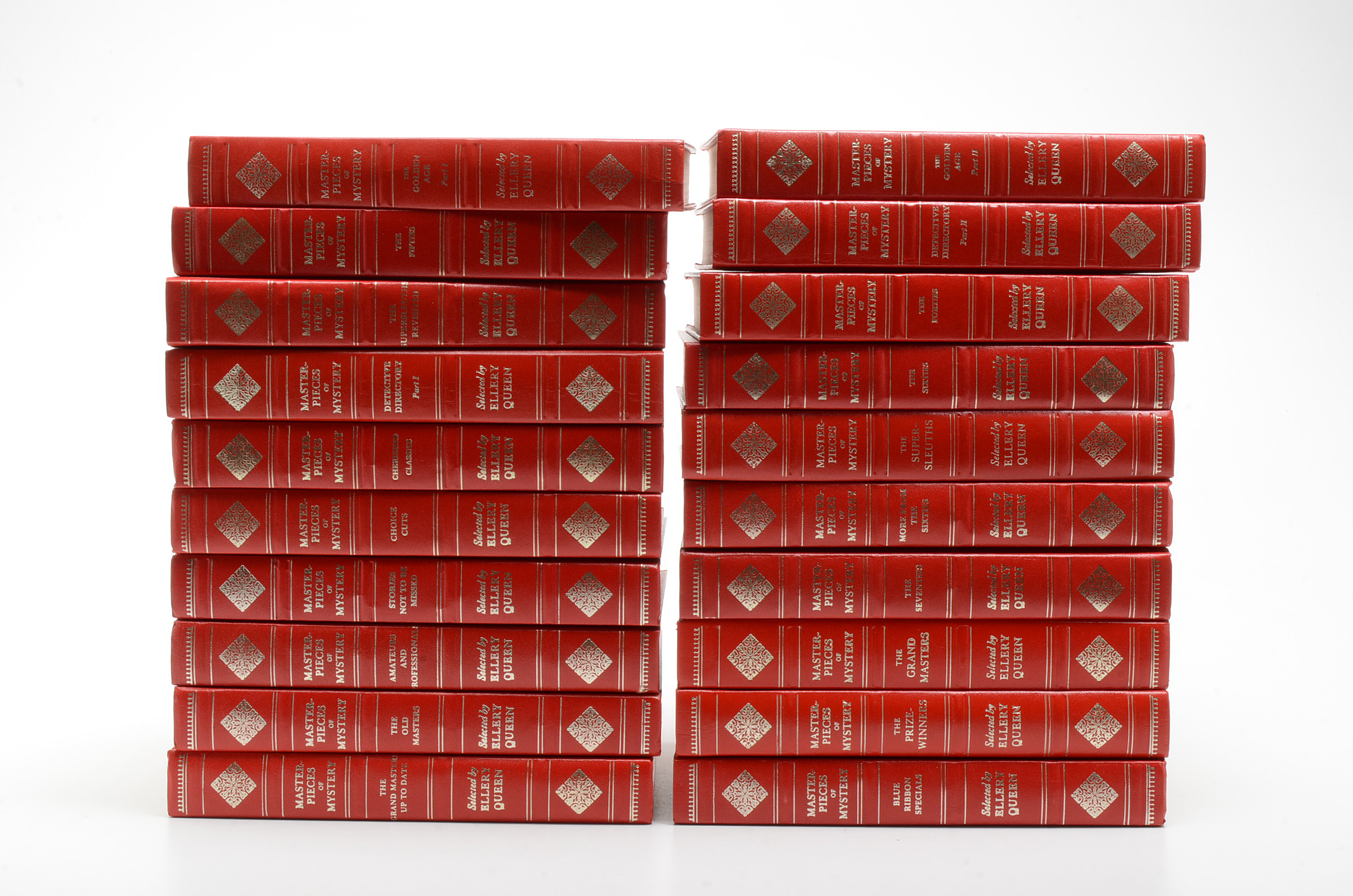 "Masterpieces of Mystery" Twenty Volume Book Set