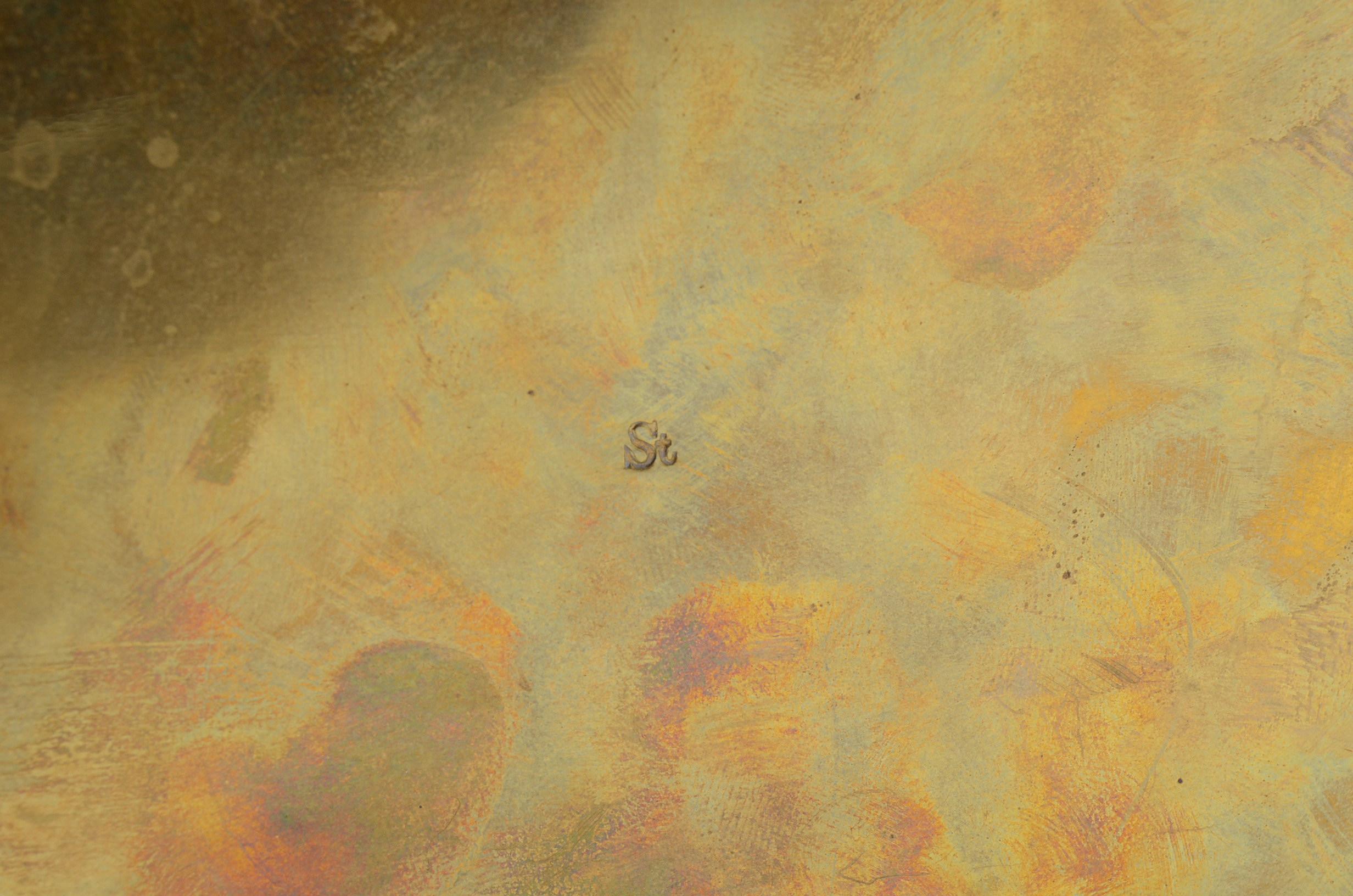 Vintage Brass Treasure Box