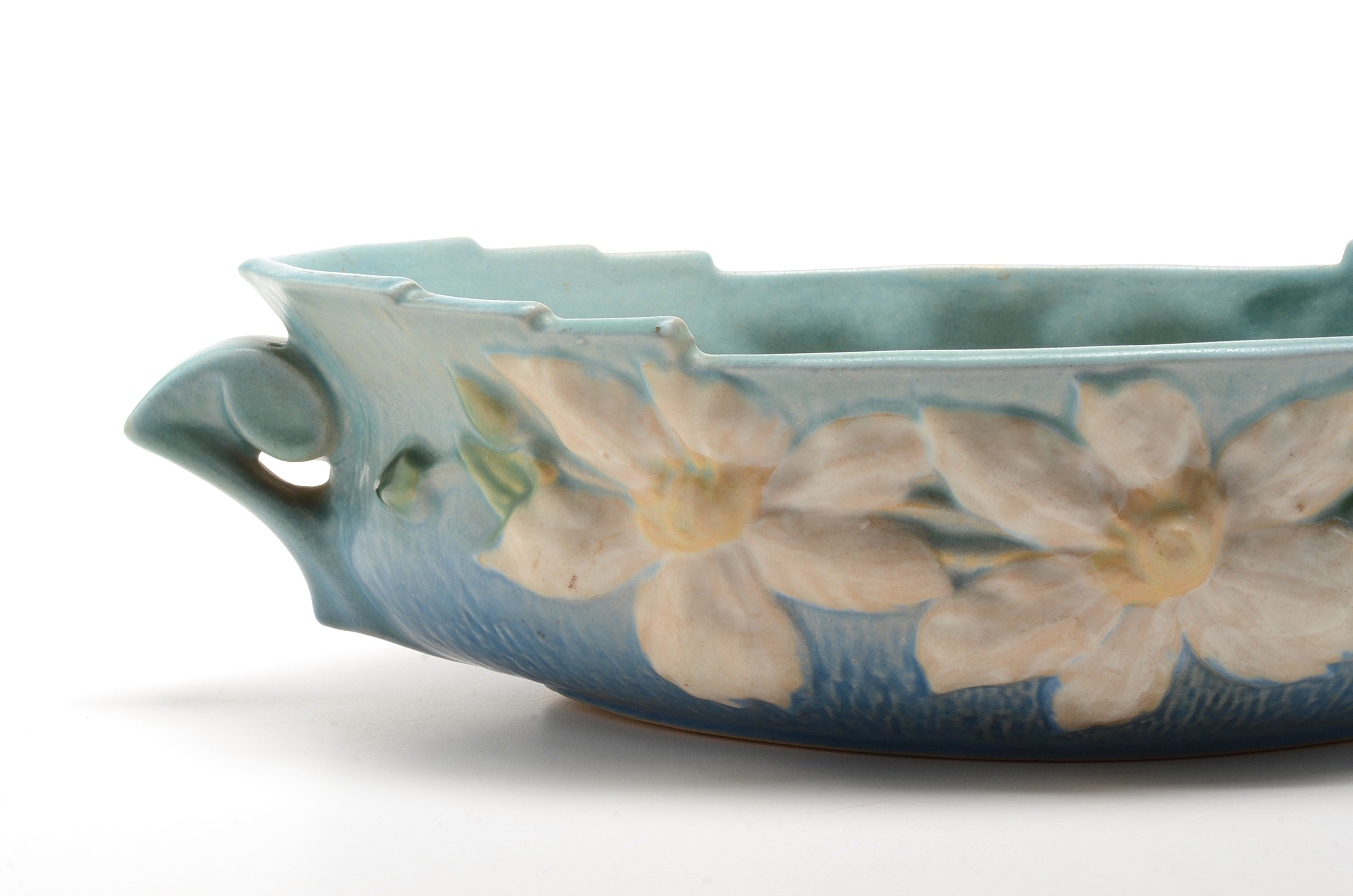 Vintage Roseville Pottery Console Bowl