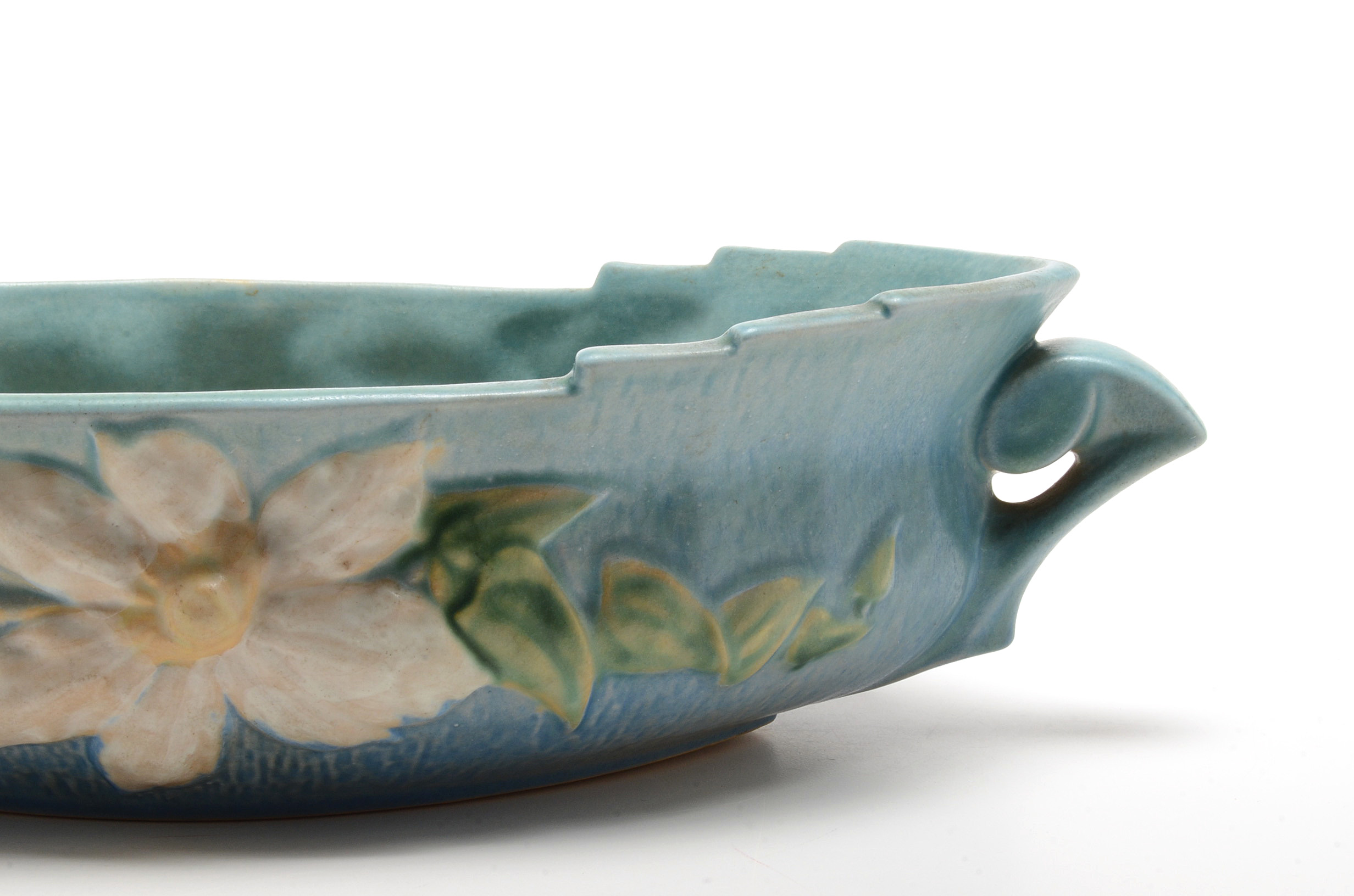 Vintage Roseville Pottery Console Bowl